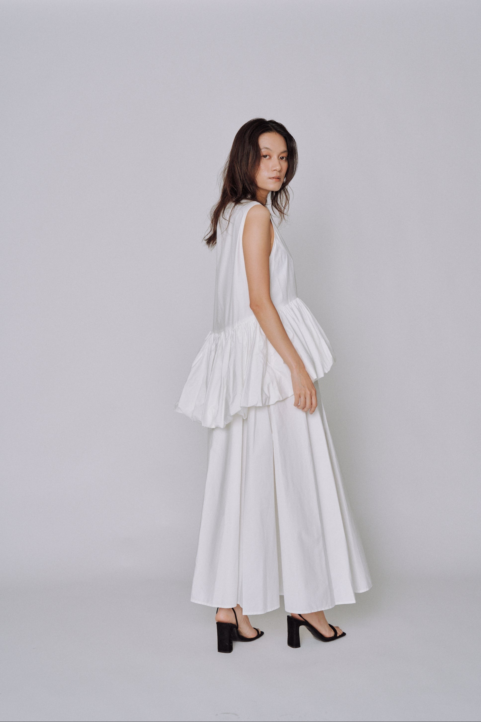 Ripple Tiered Dress