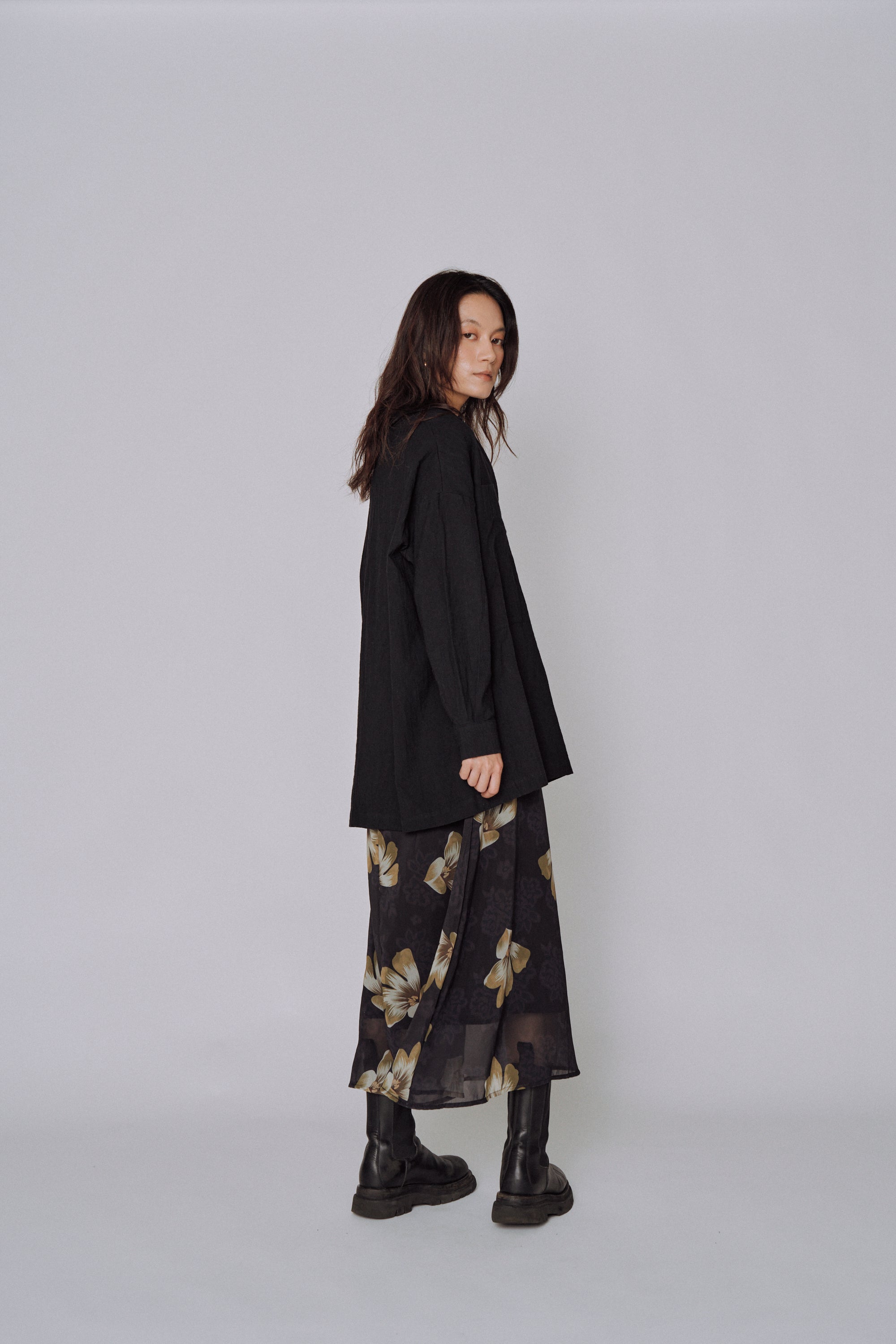 Moon Petal Slip Dress