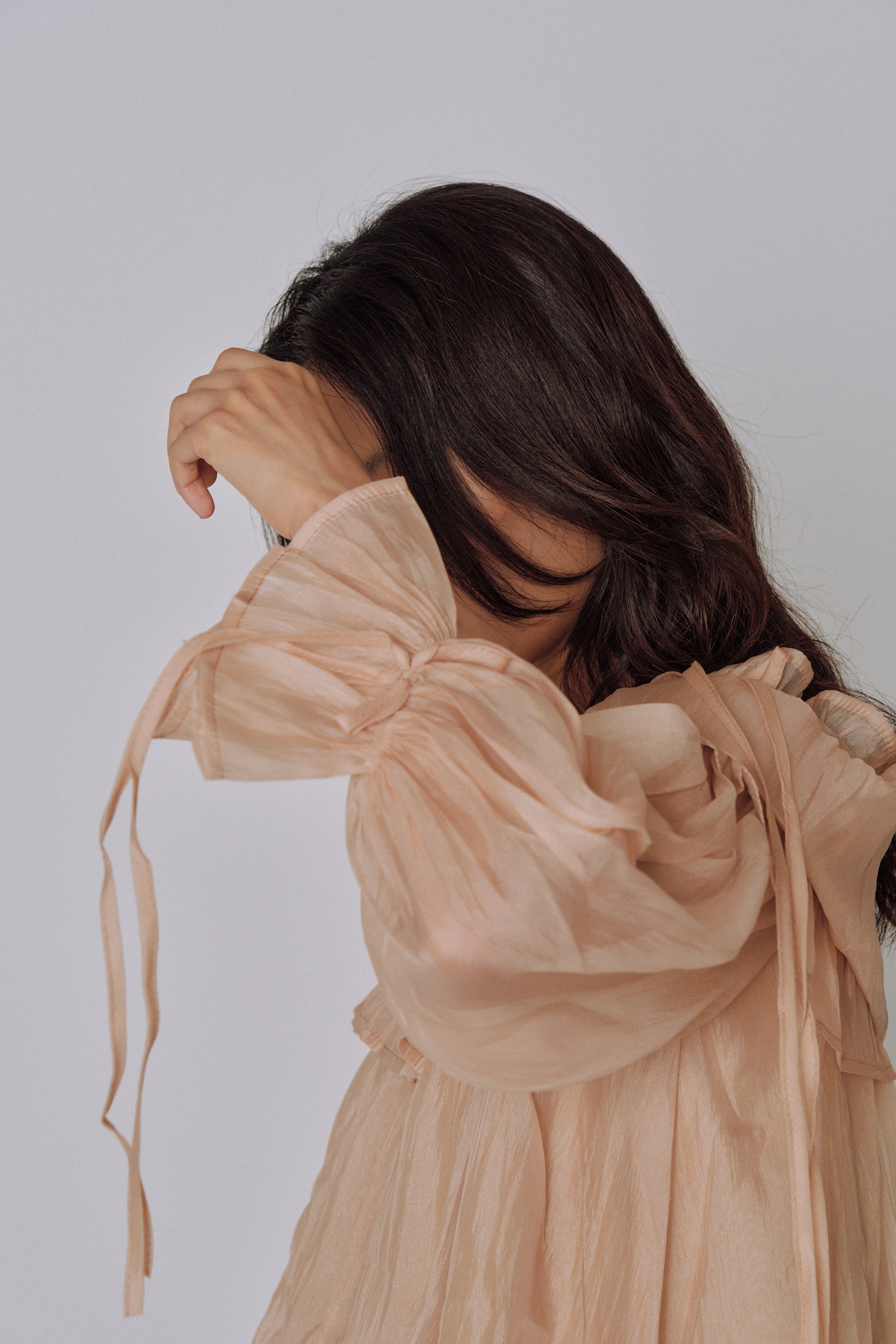 Cloud Ruffle Off-Shoulder Blouse