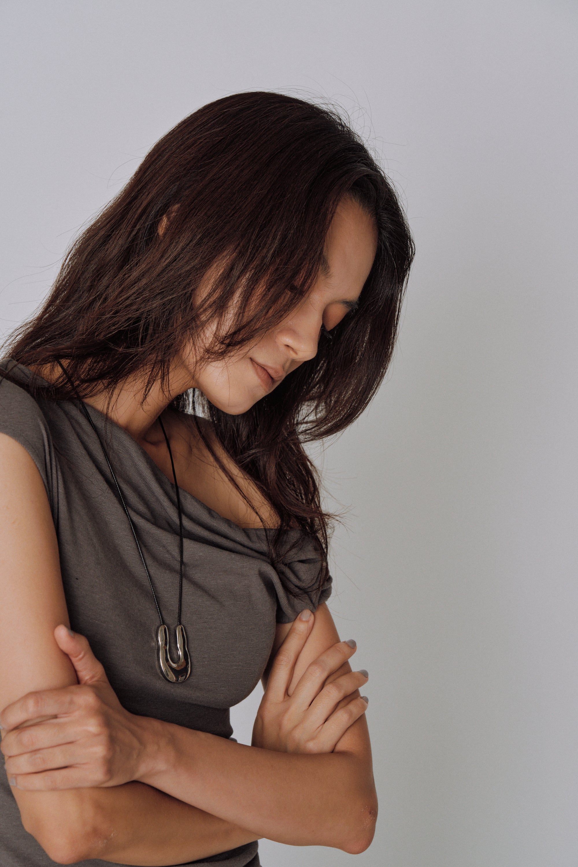Asymmetry Drape Top