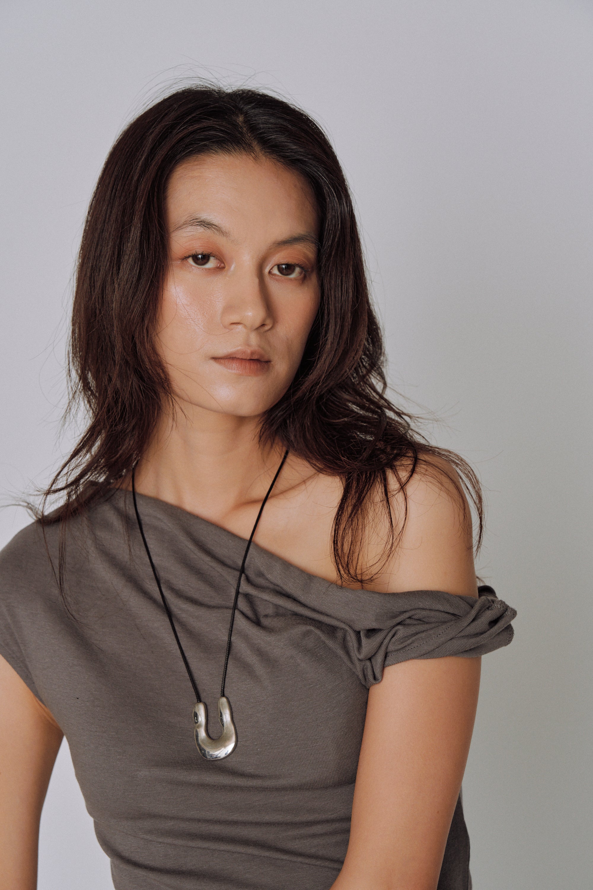 Asymmetry Drape Top