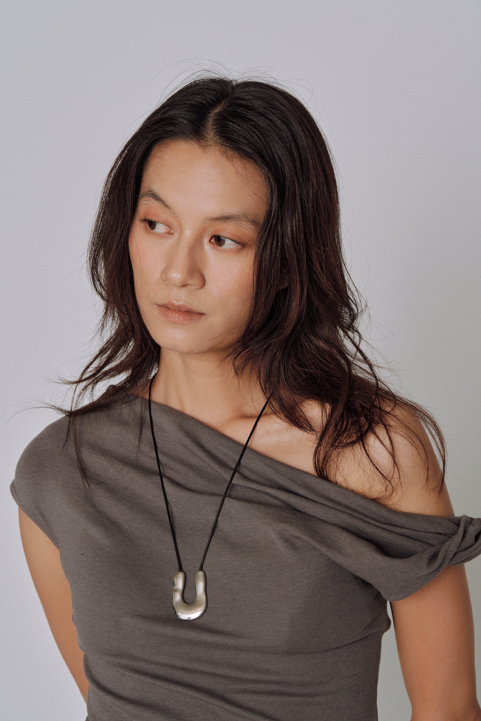 Asymmetry Drape Top