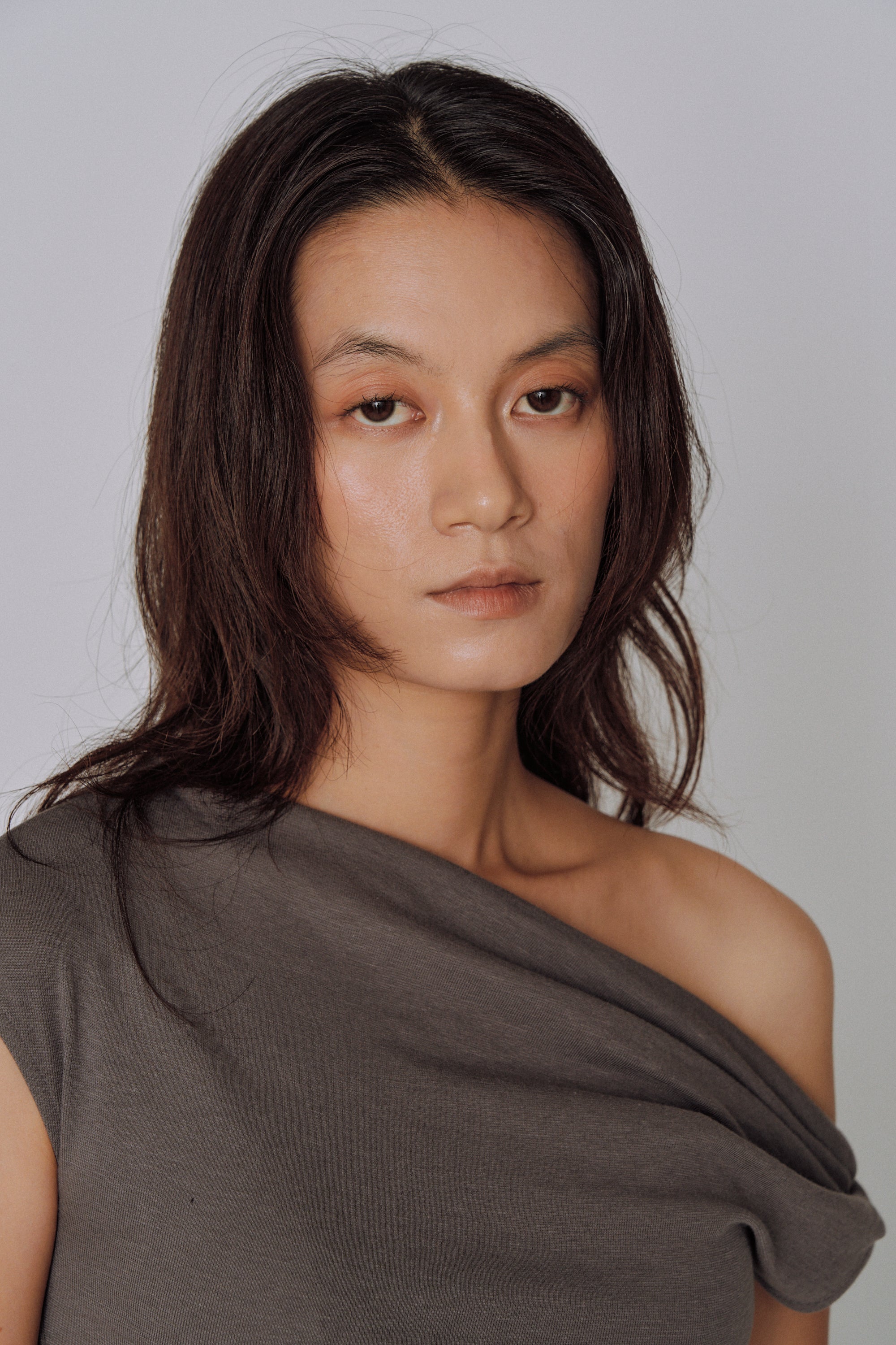 Asymmetry Drape Top