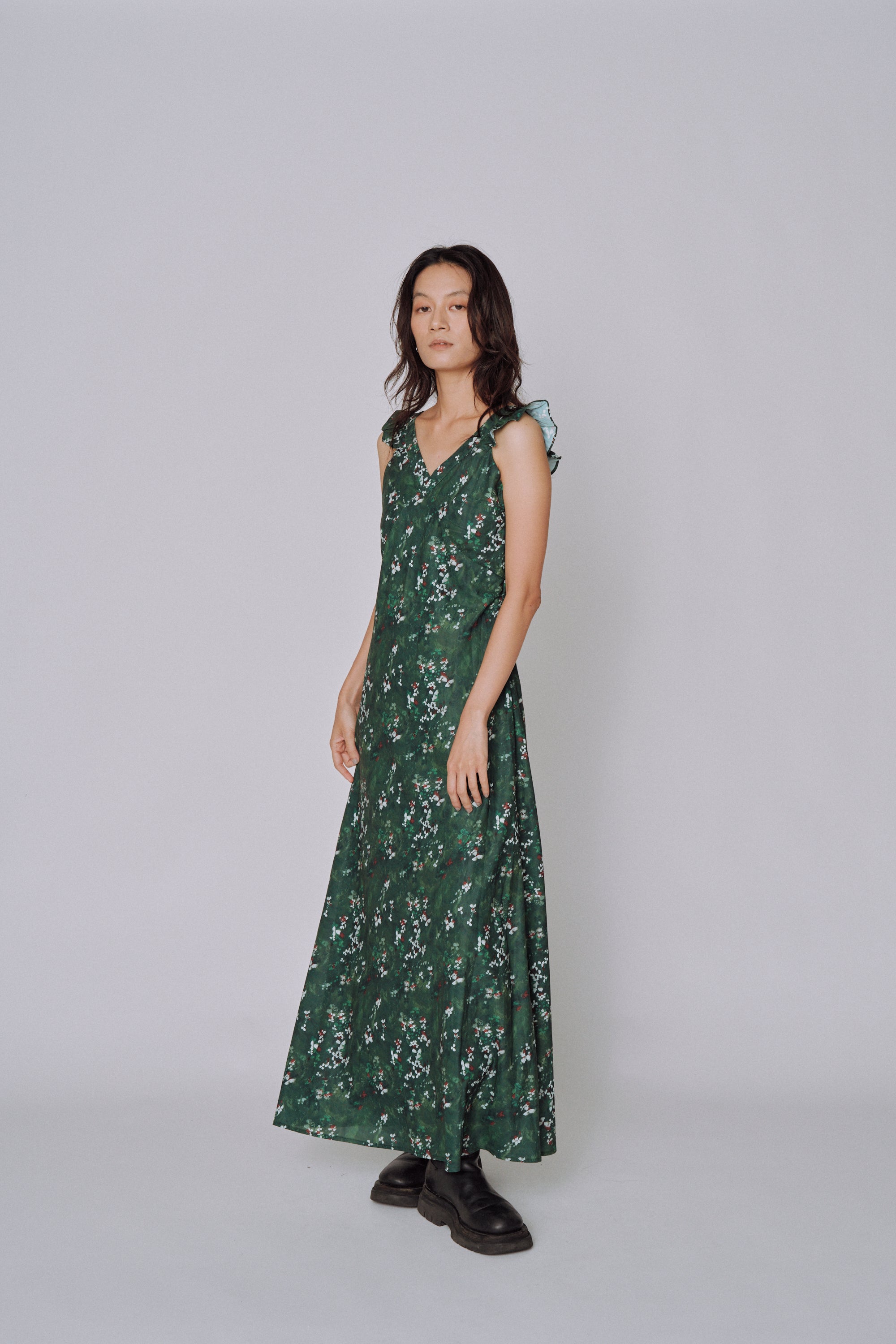 Botanical Flow Dress