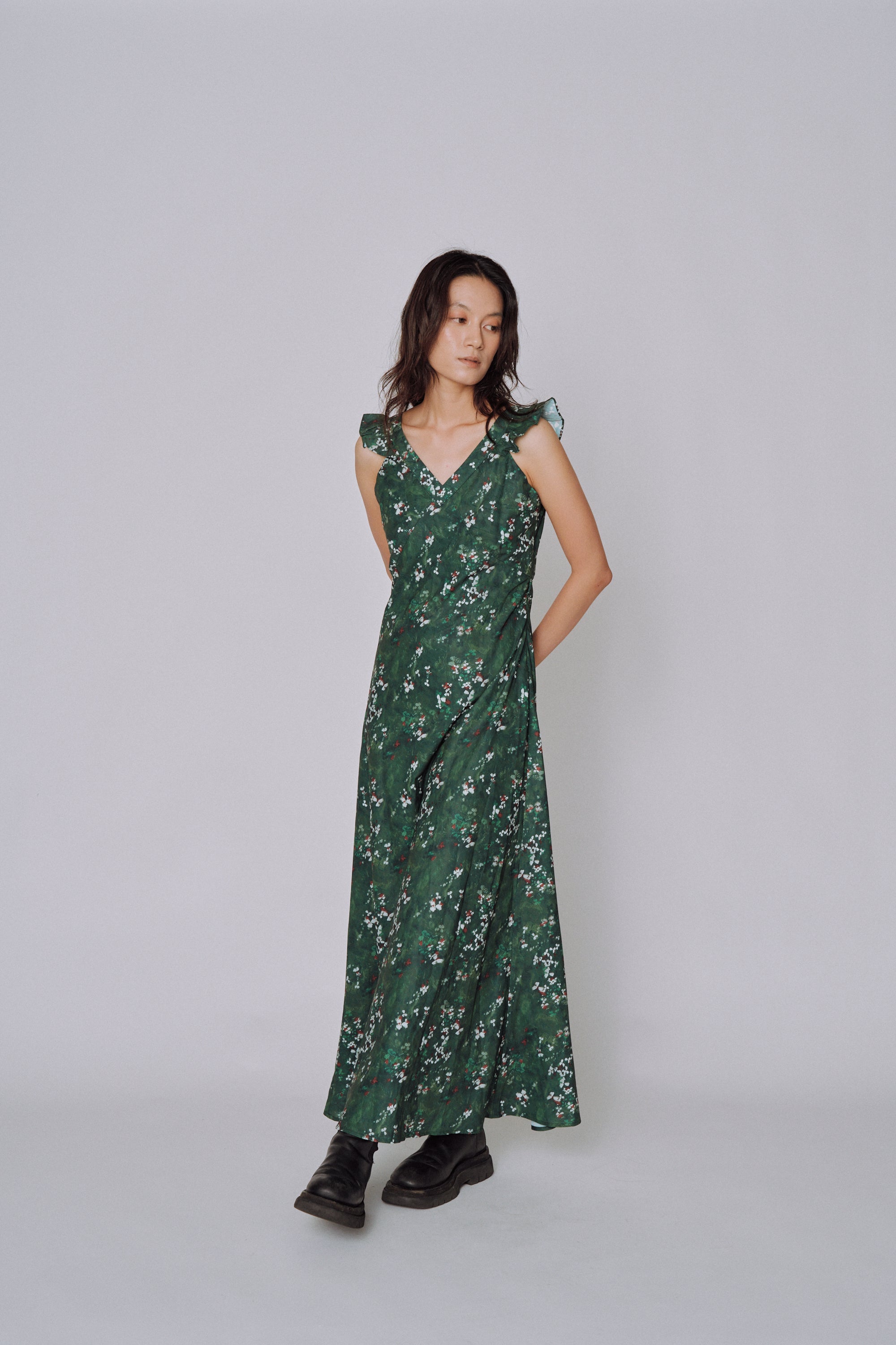 Botanical Flow Dress