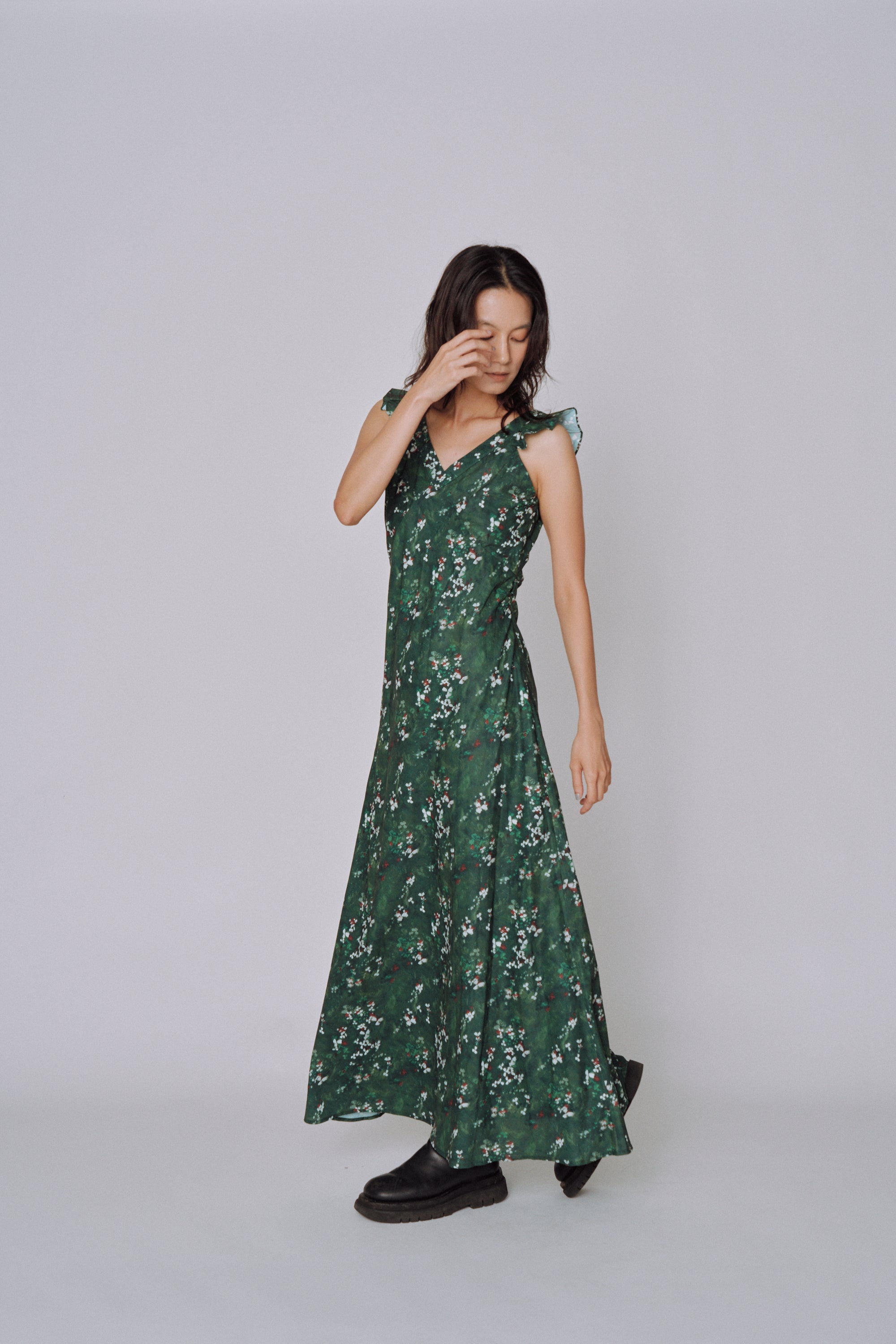 Botanical Flow Dress
