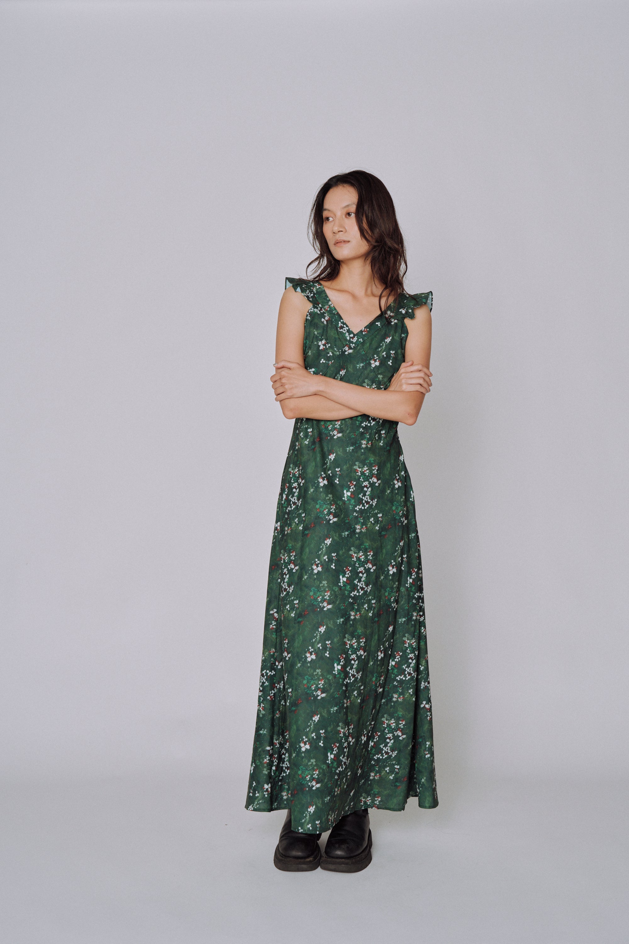 Botanical Flow Dress