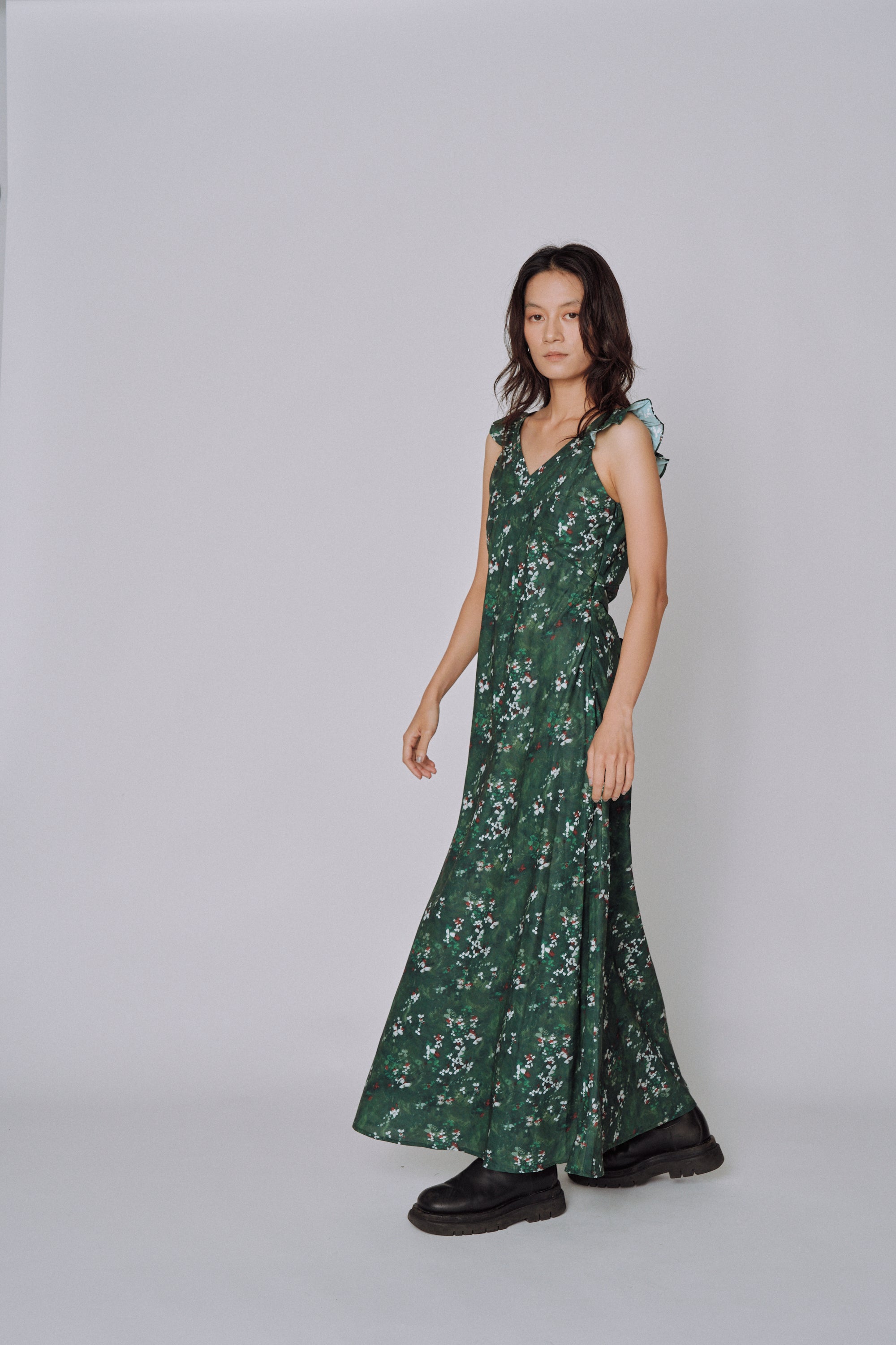 Botanical Flow Dress