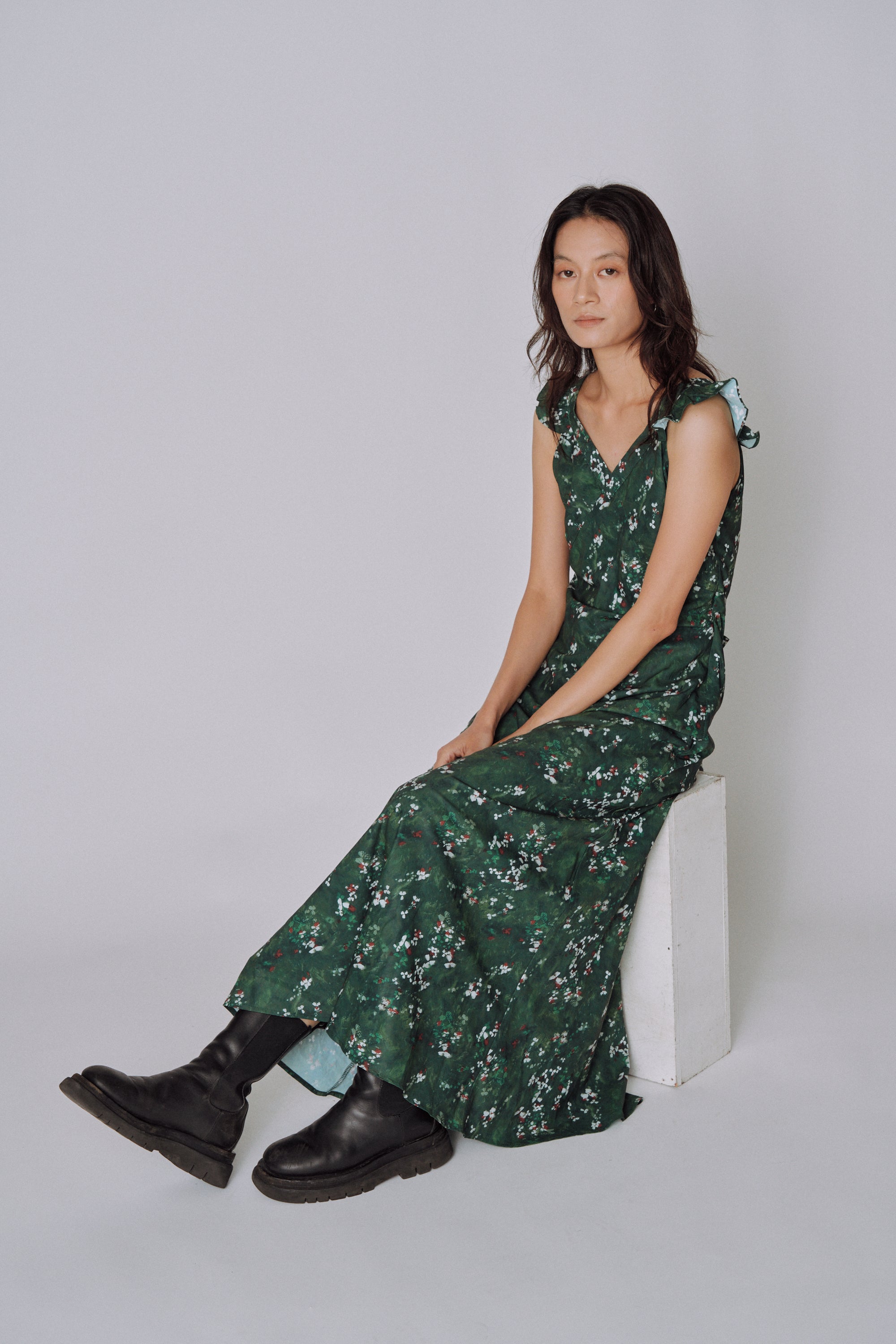 Botanical Flow Dress