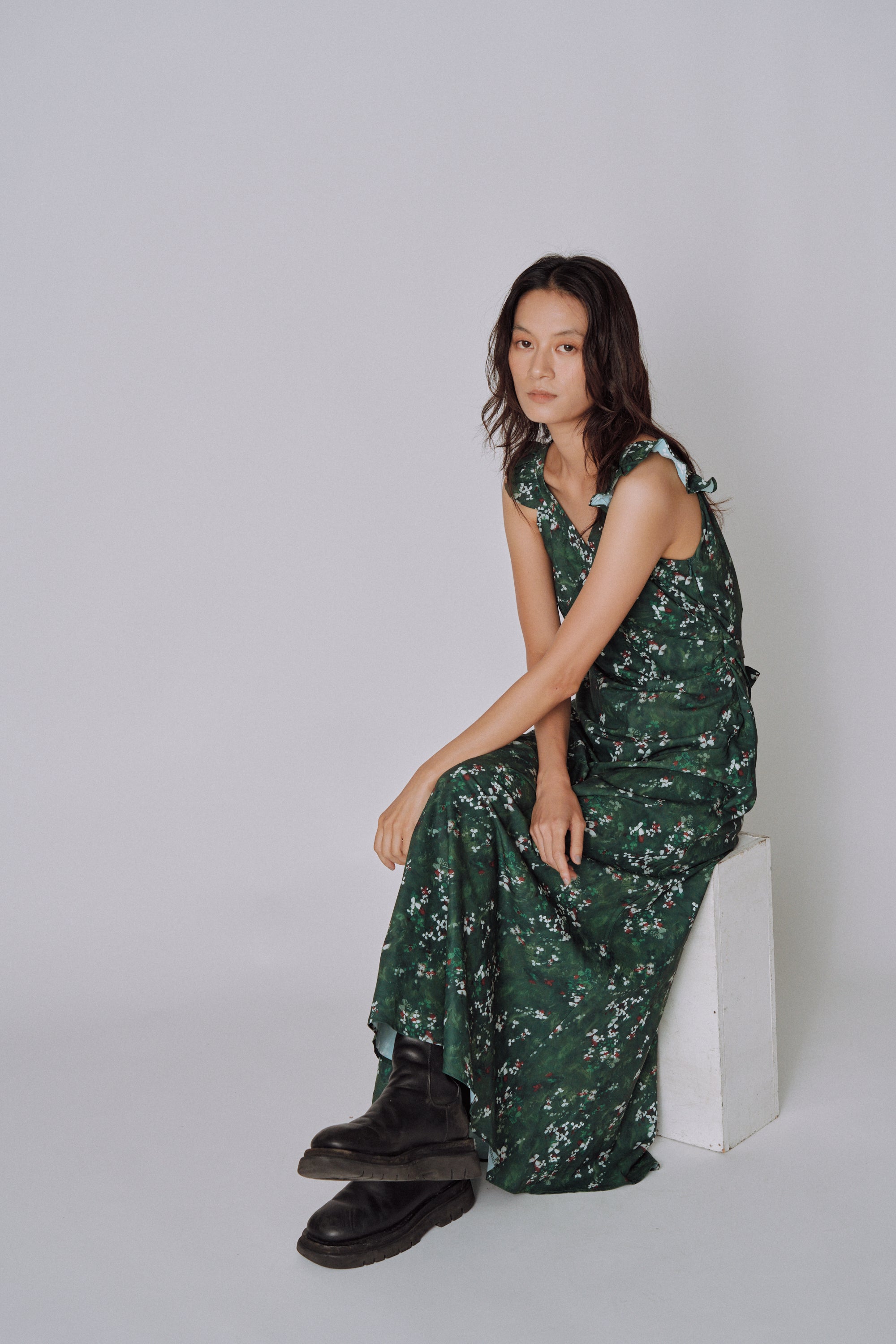 Botanical Flow Dress