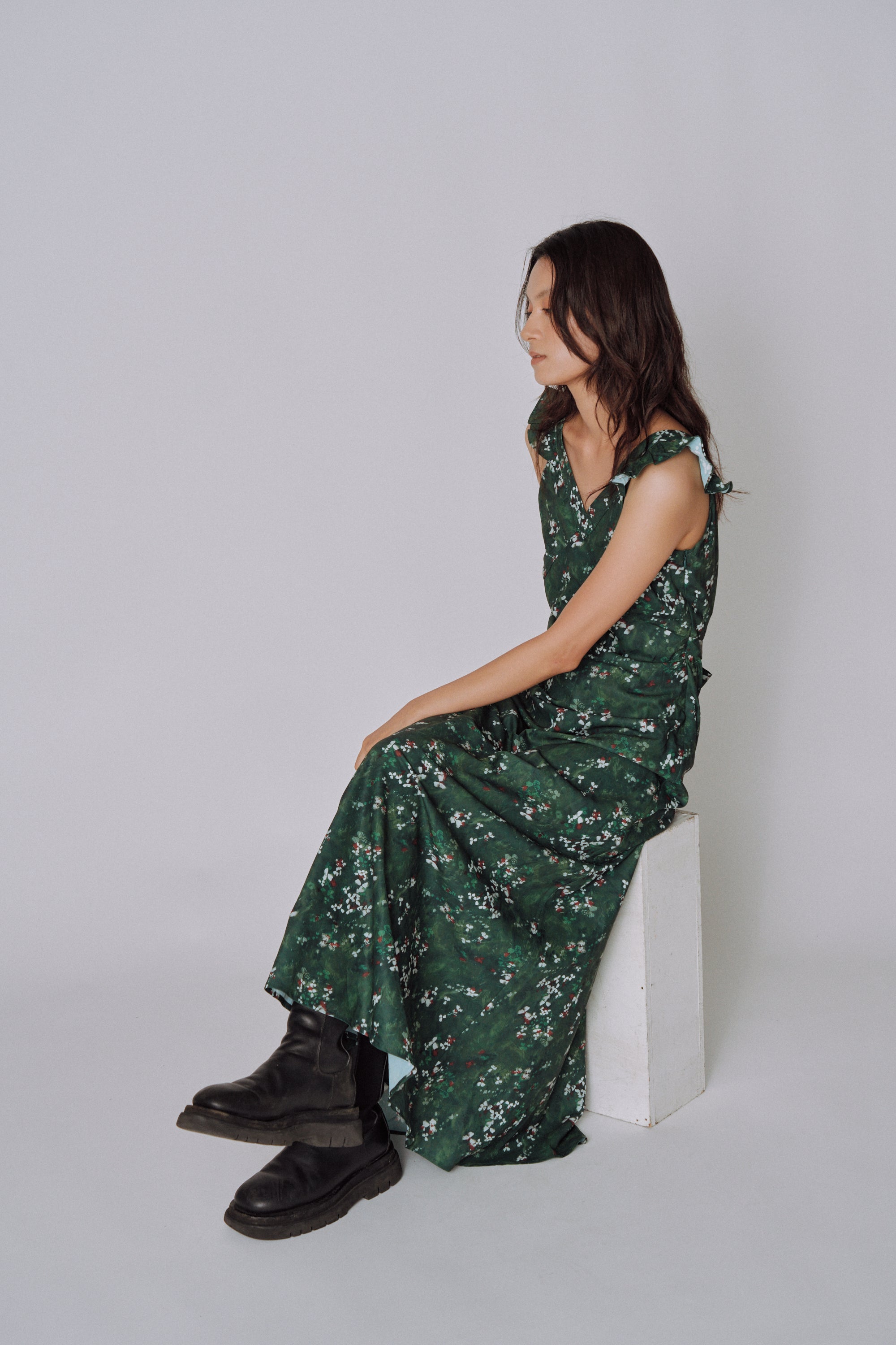 Botanical Flow Dress