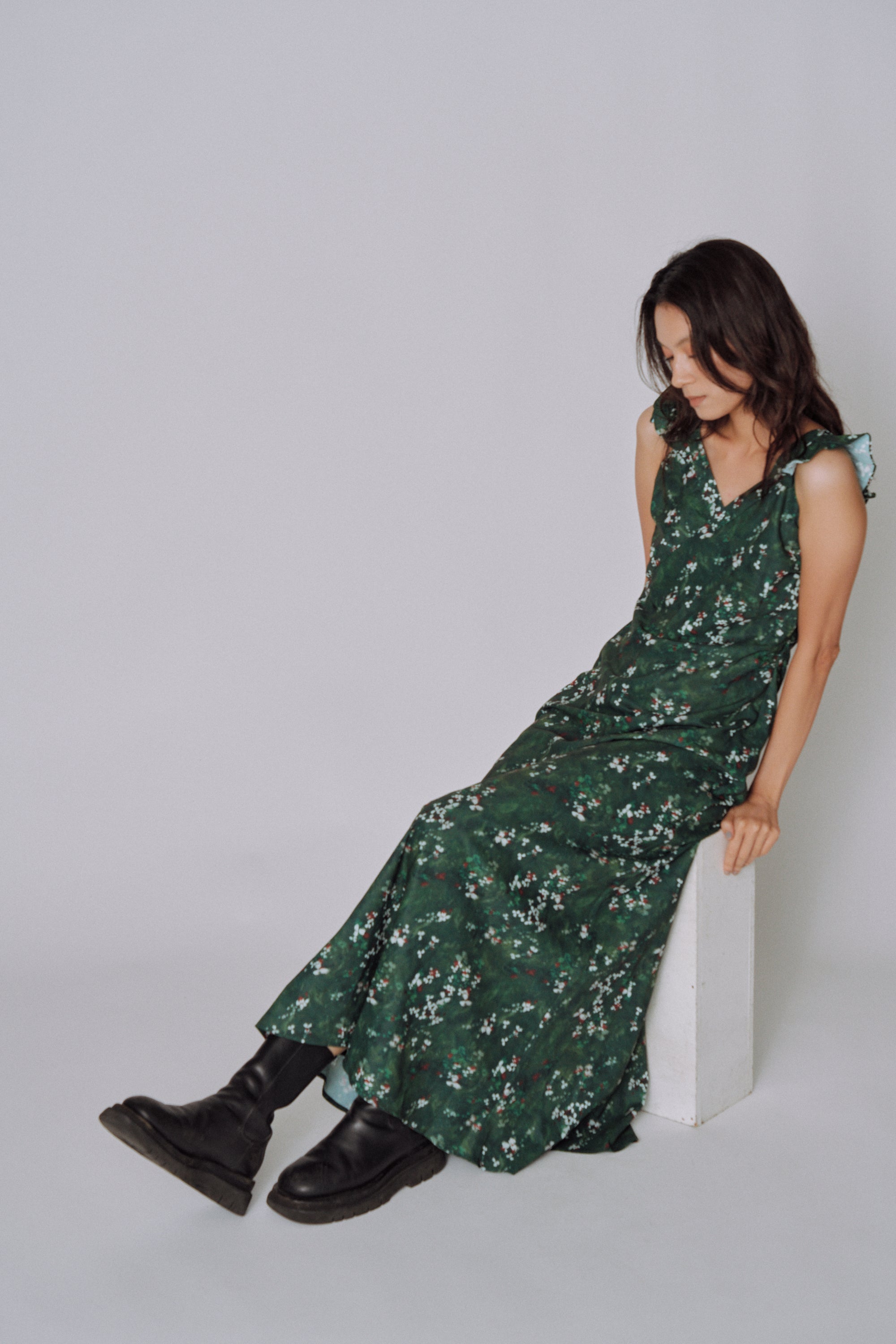 Botanical Flow Dress