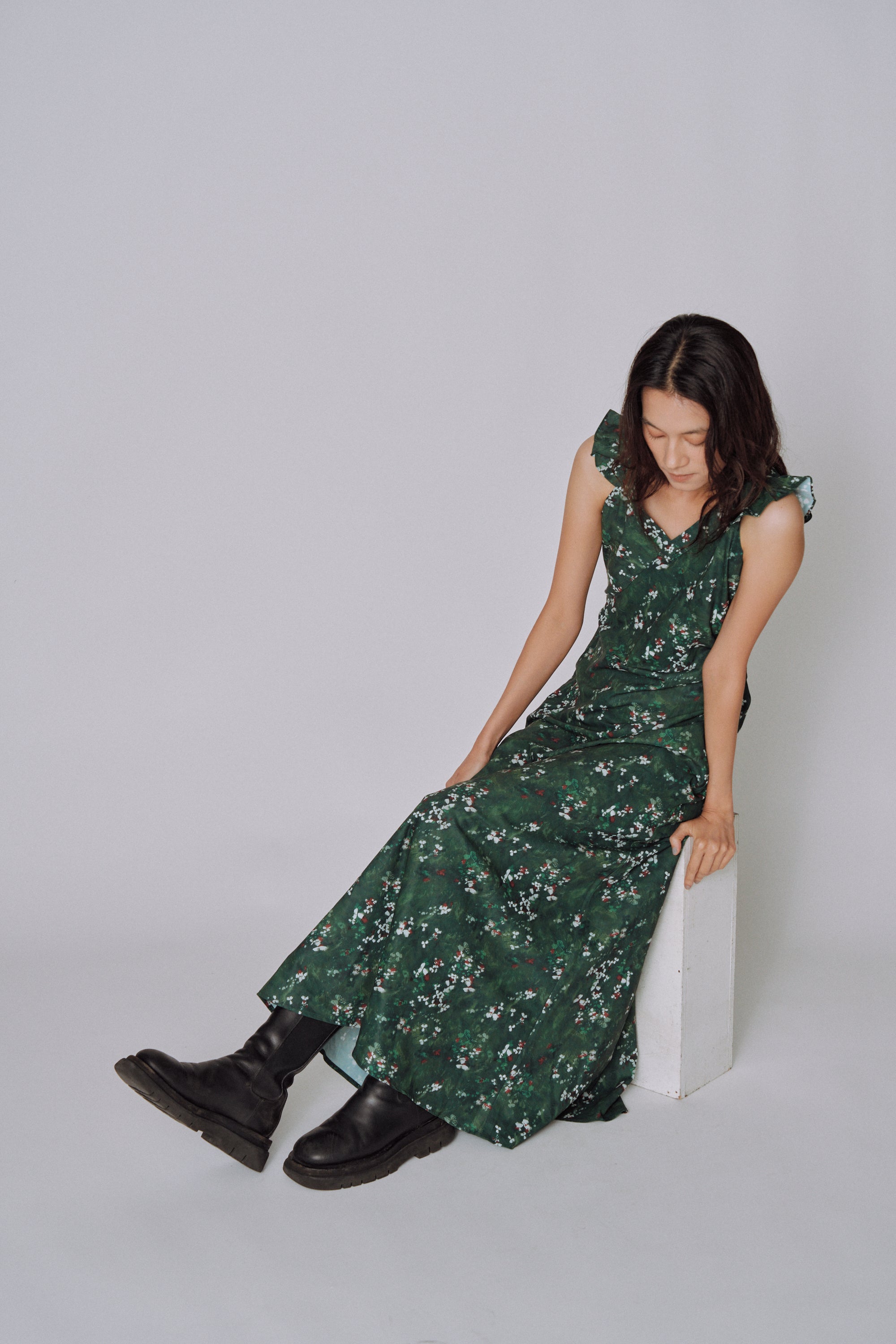 Botanical Flow Dress