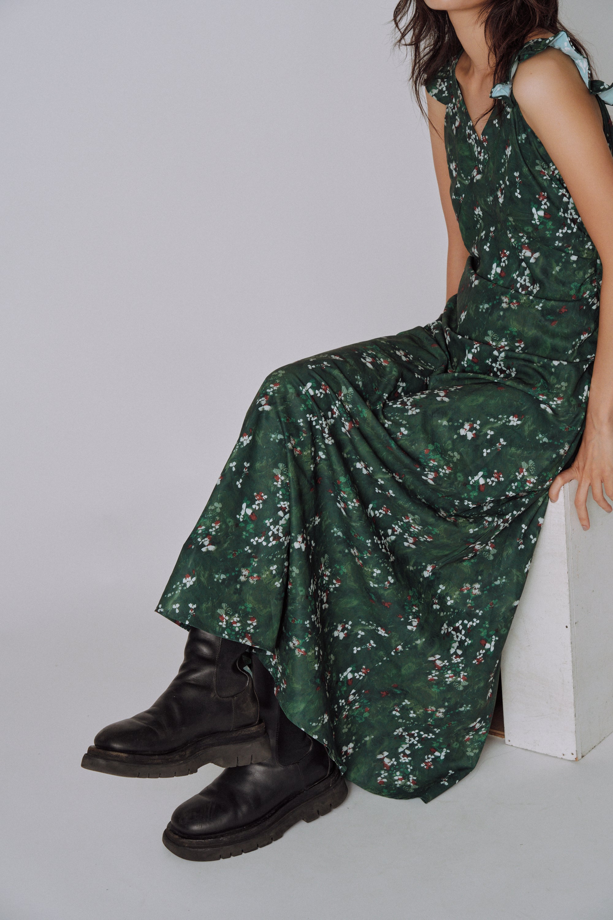 Botanical Flow Dress