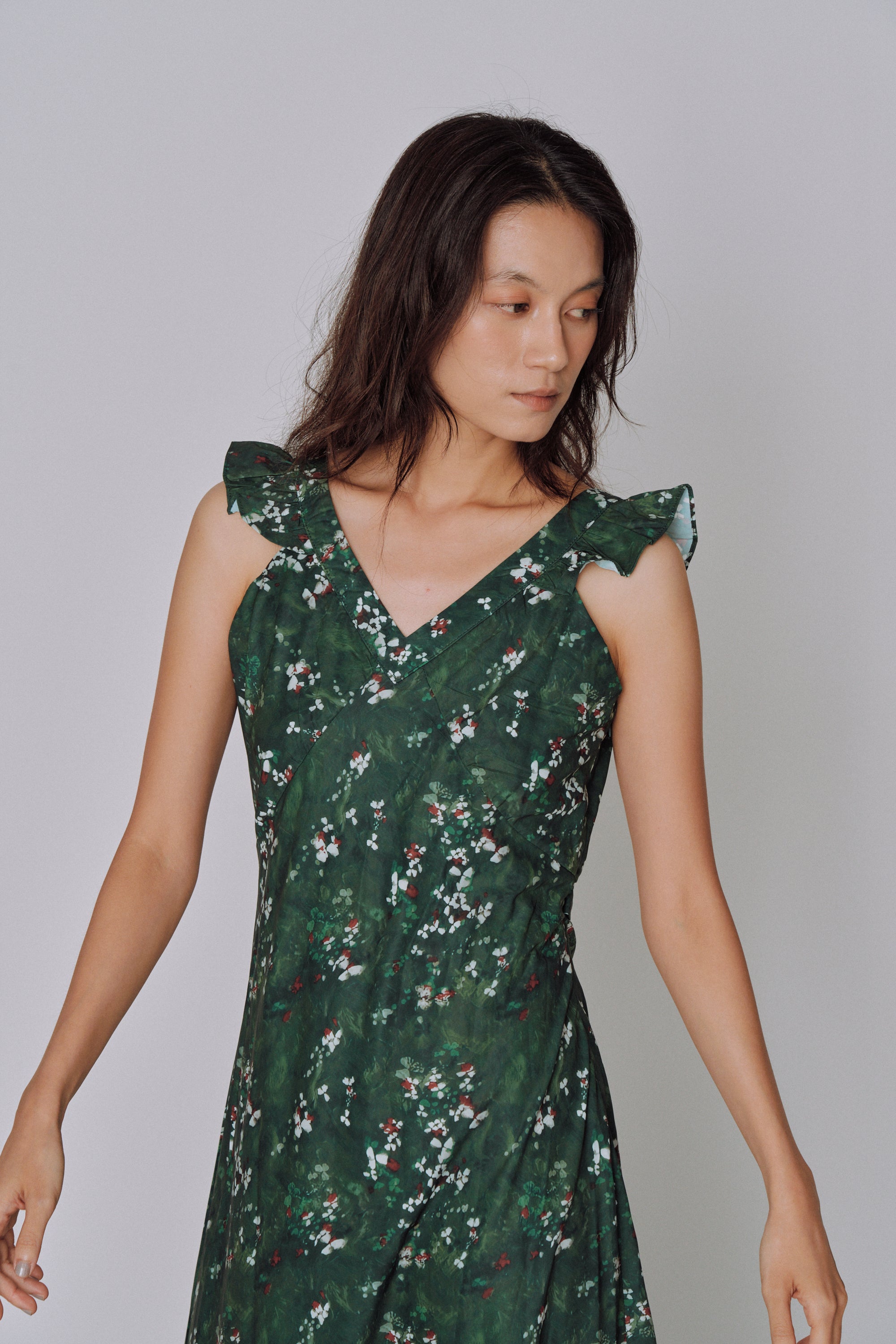 Botanical Flow Dress