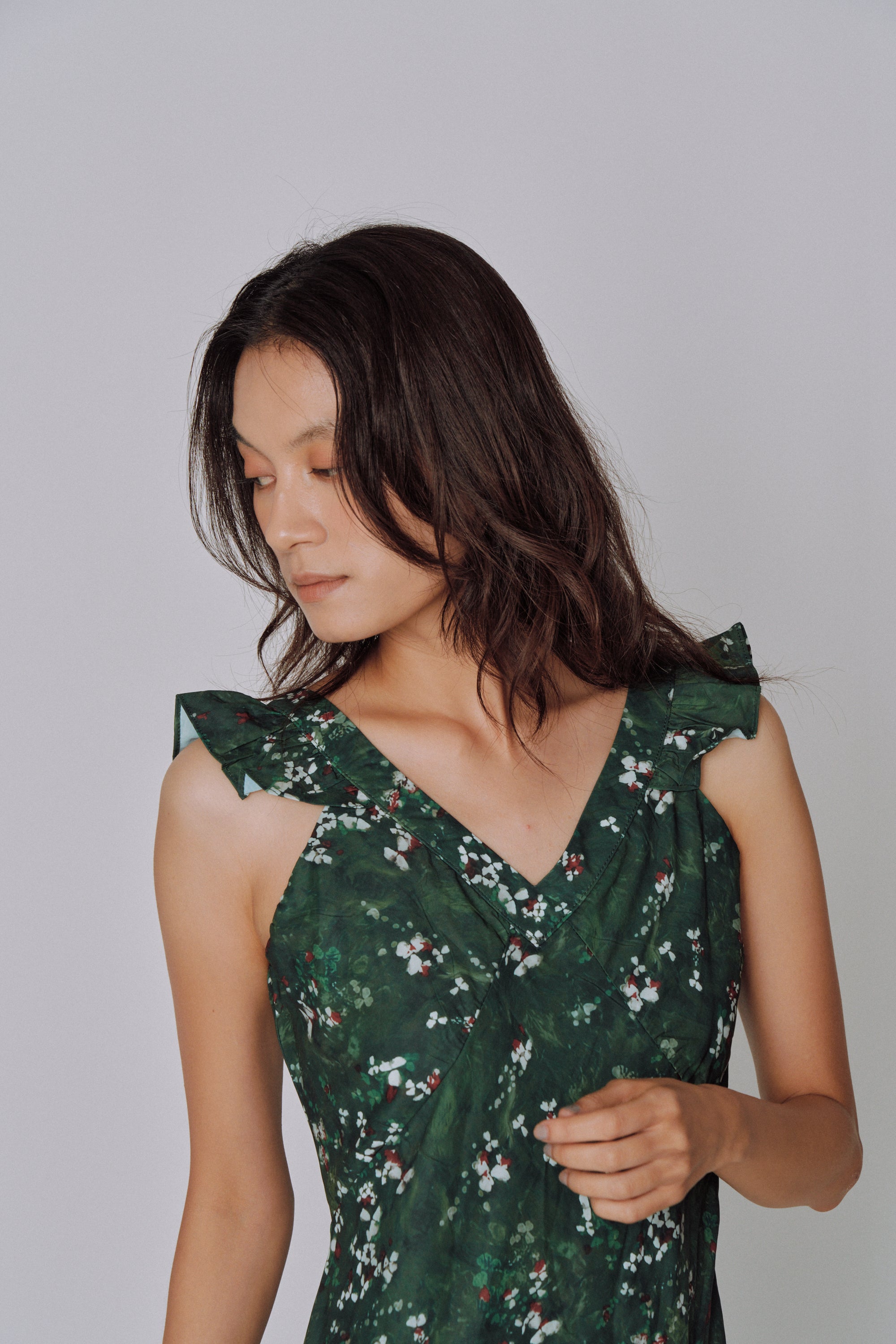Botanical Flow Dress