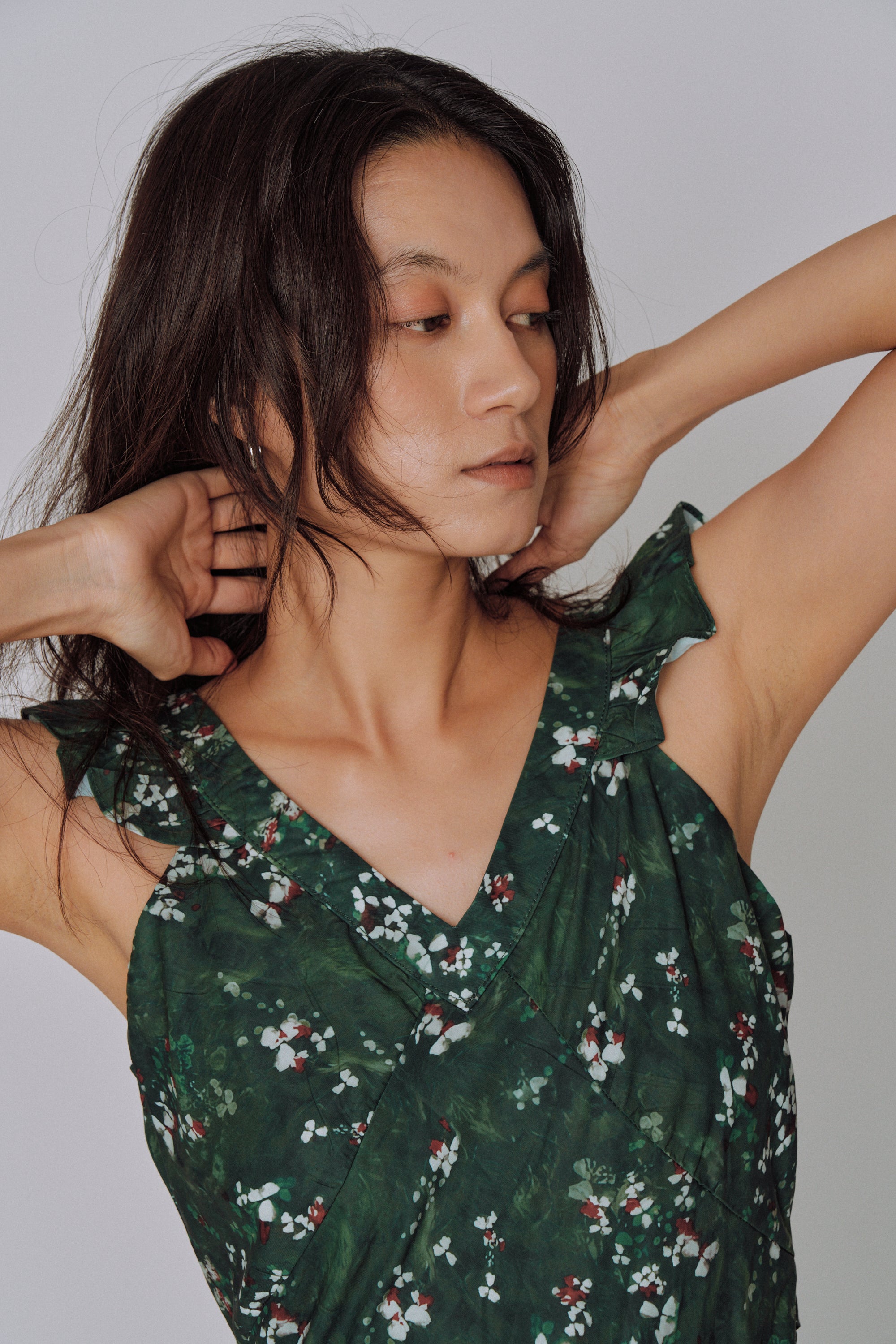 Botanical Flow Dress