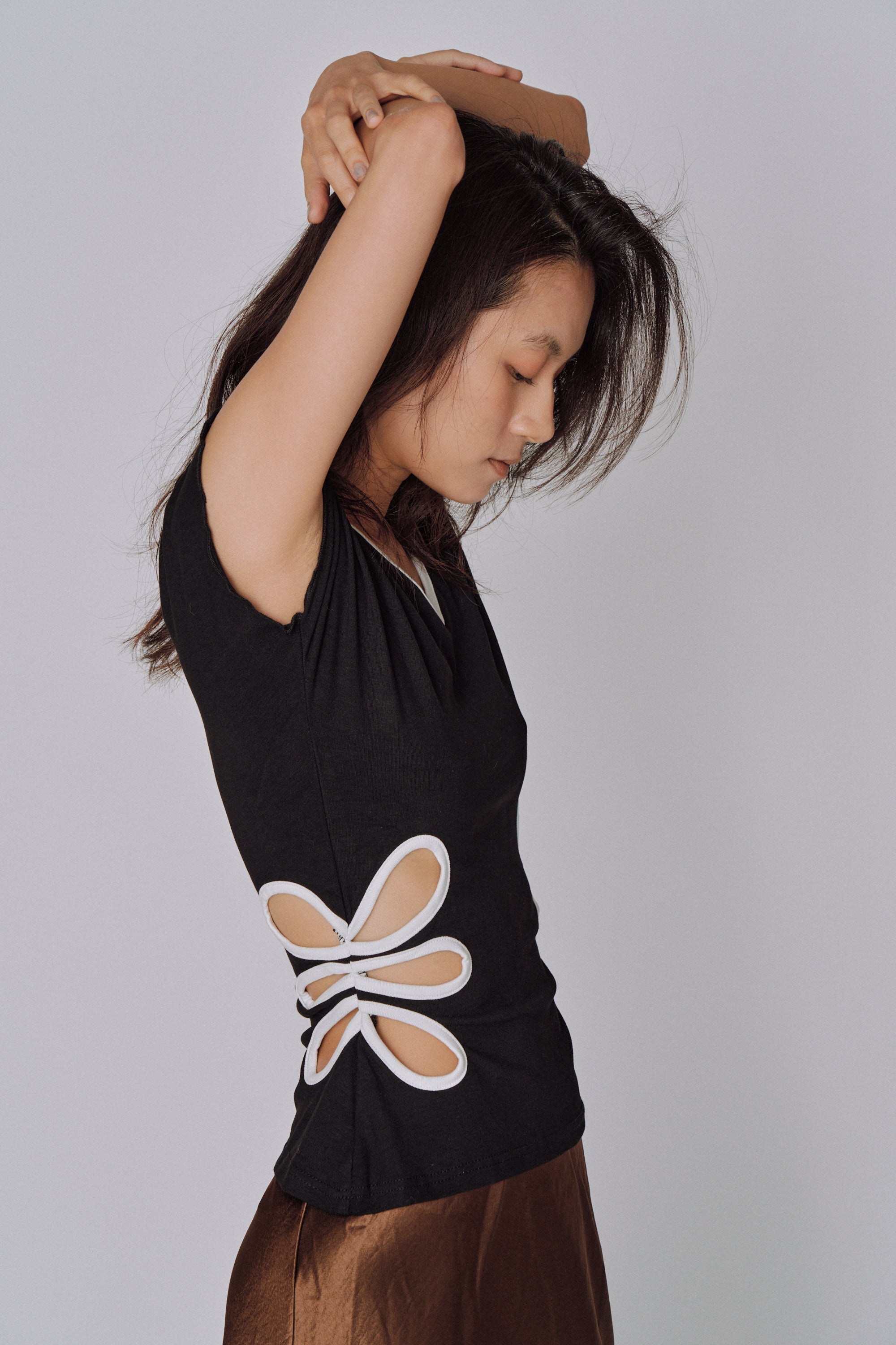 Petal Cut-Out Top