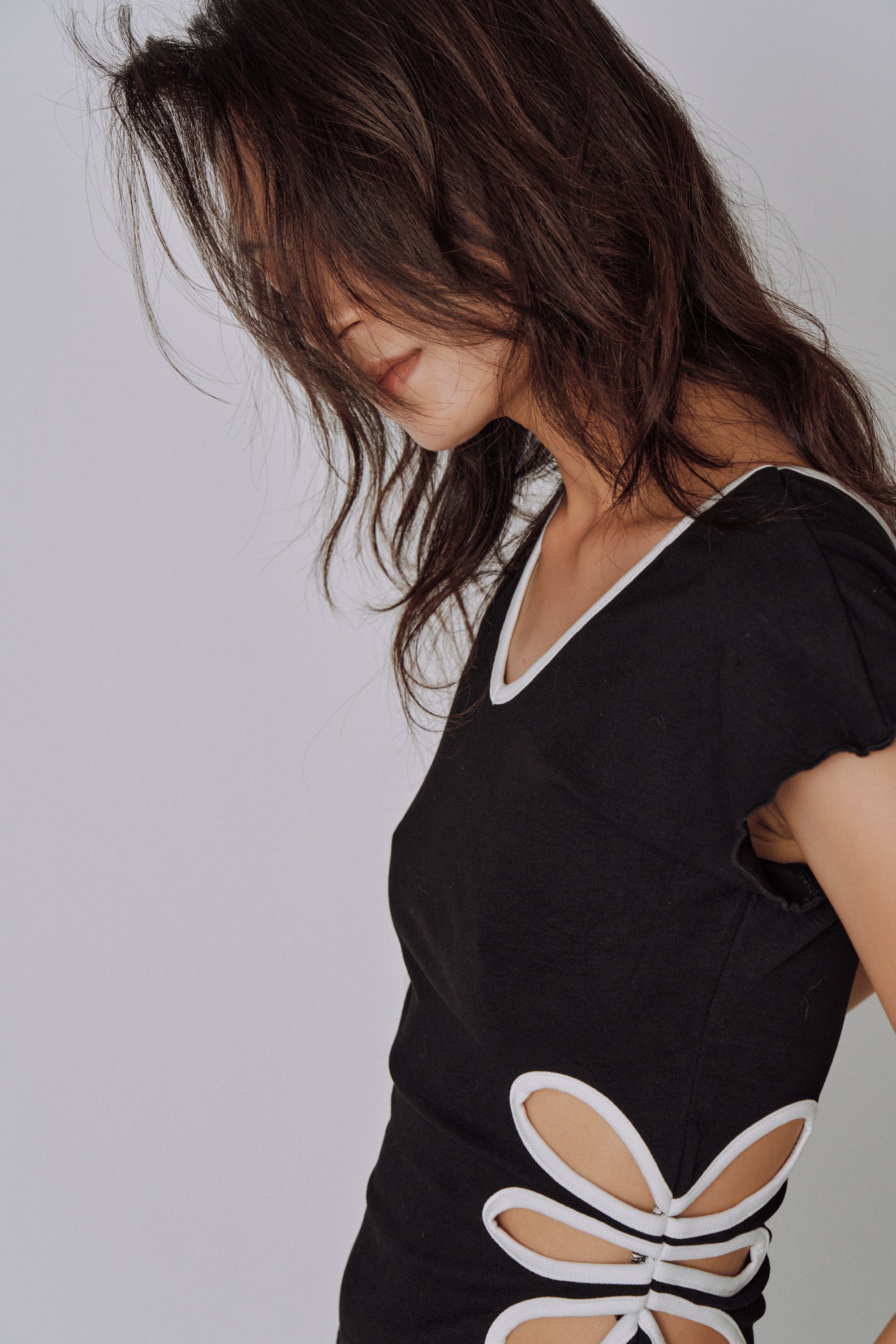 Petal Cut-Out Top