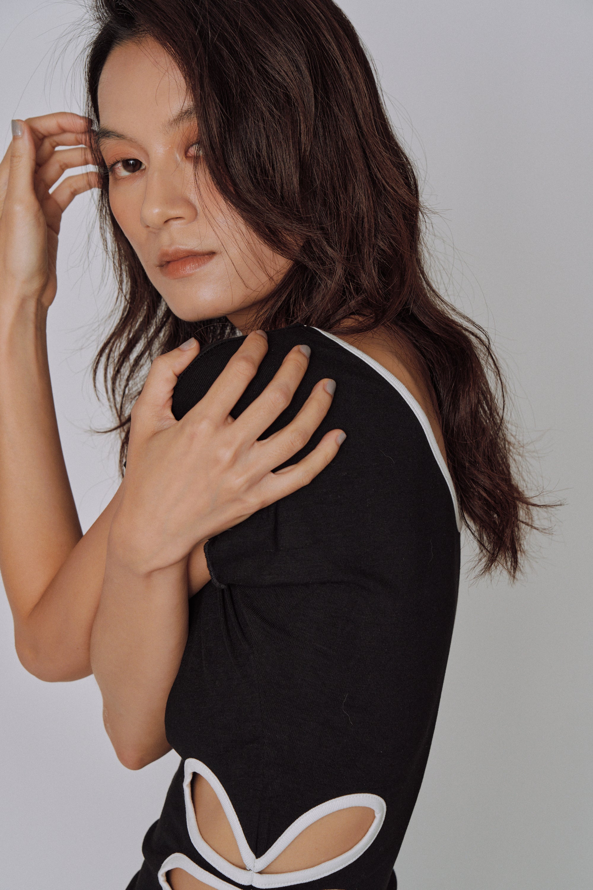 Petal Cut-Out Top