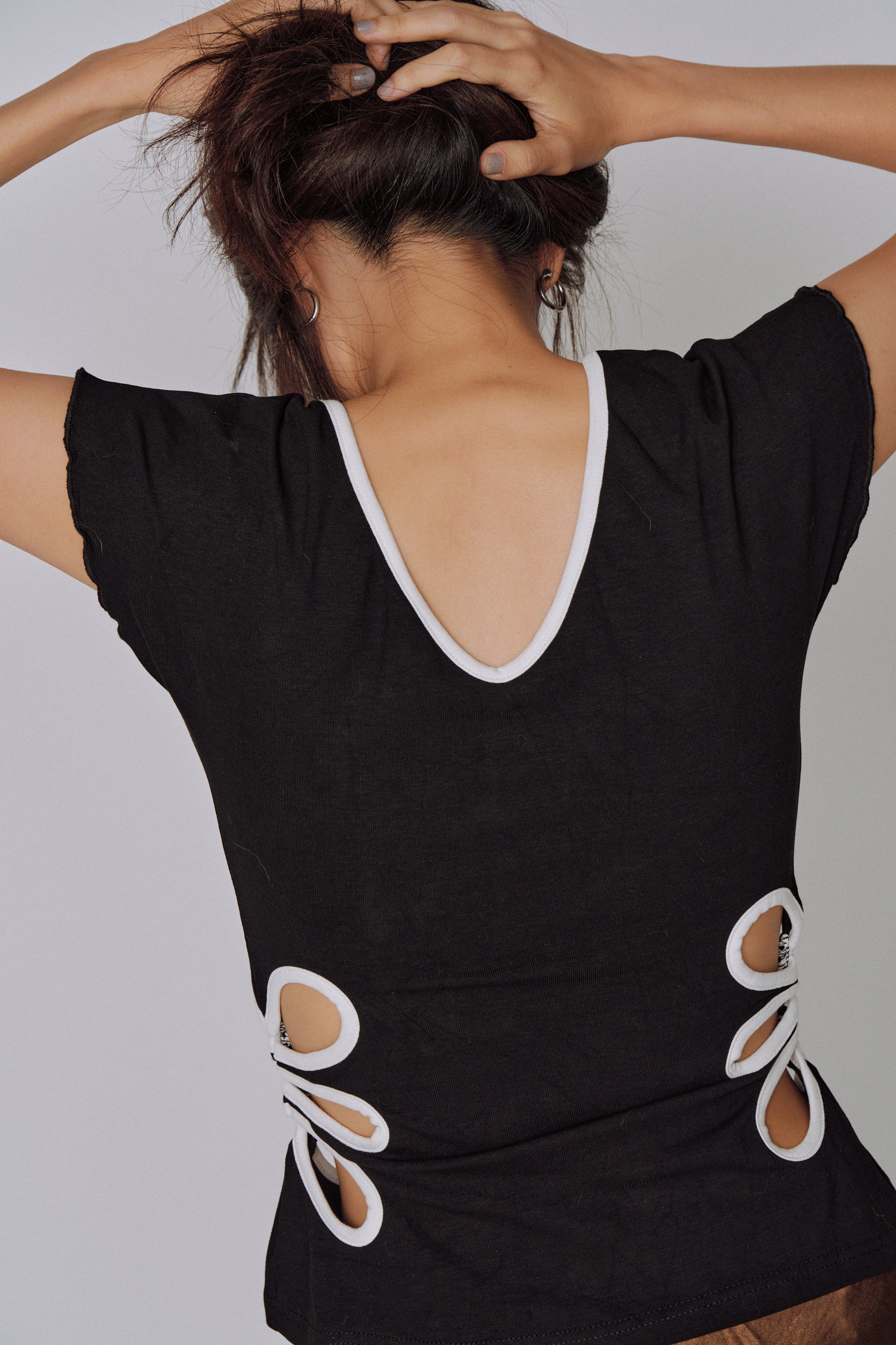 Petal Cut-Out Top