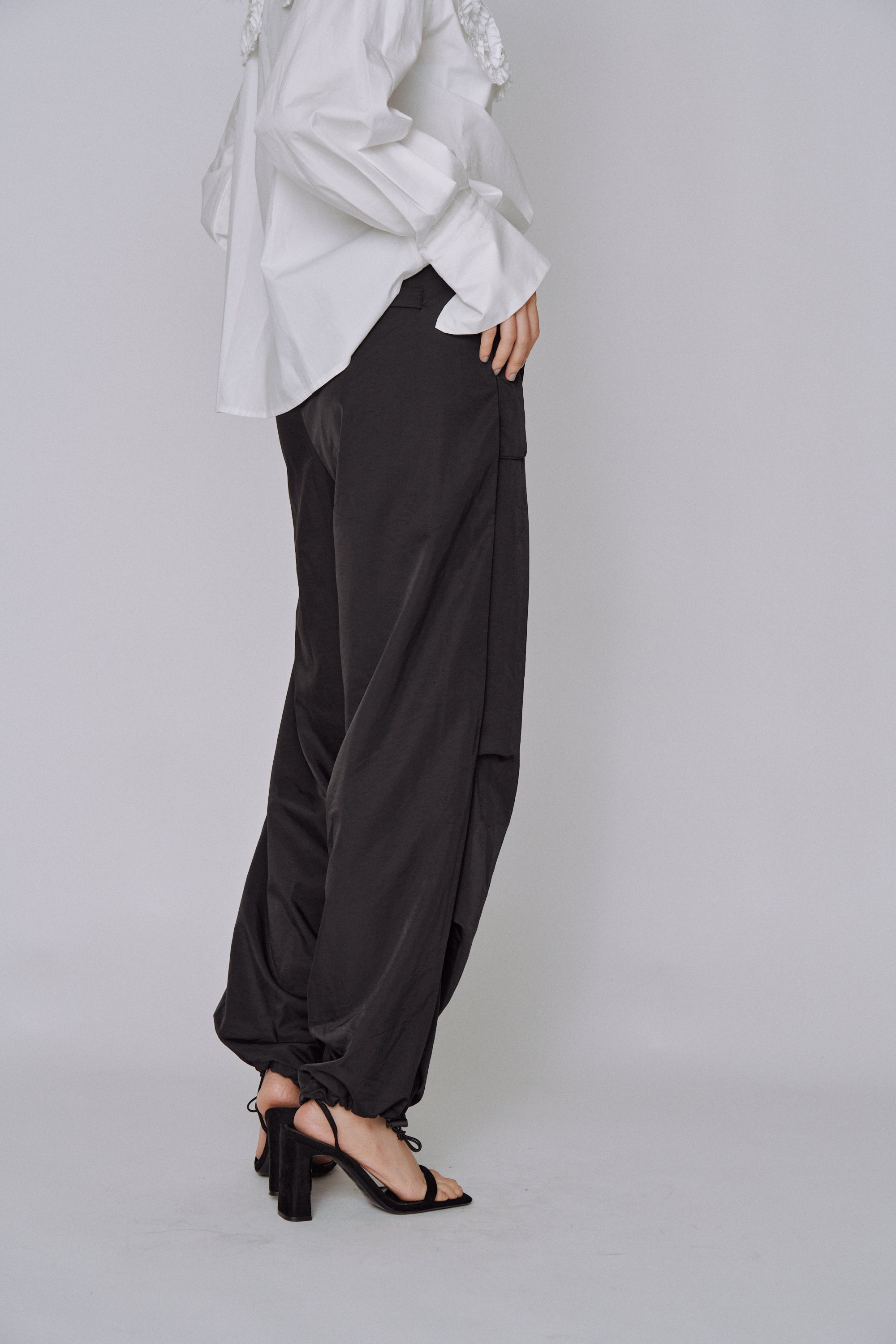 Urban Flow Nylon Cargo Pants