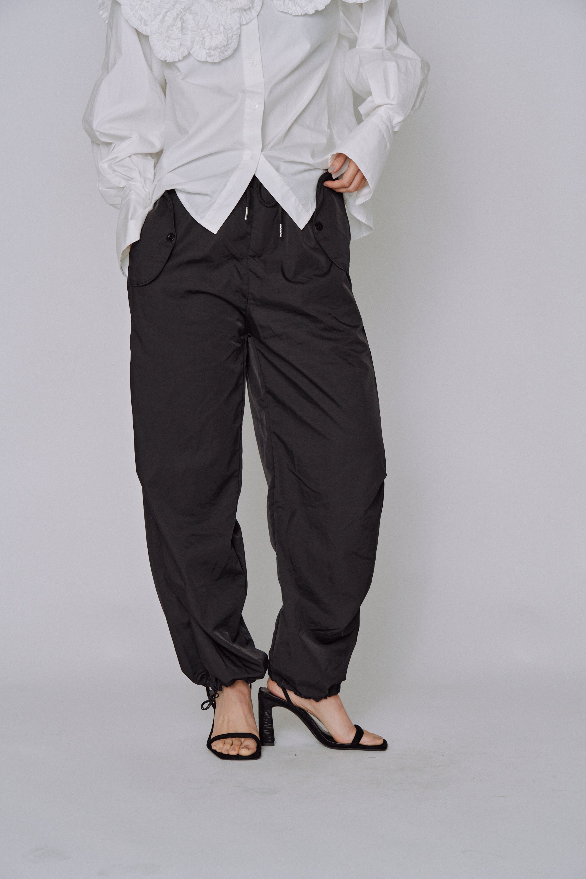 Urban Flow Nylon Cargo Pants