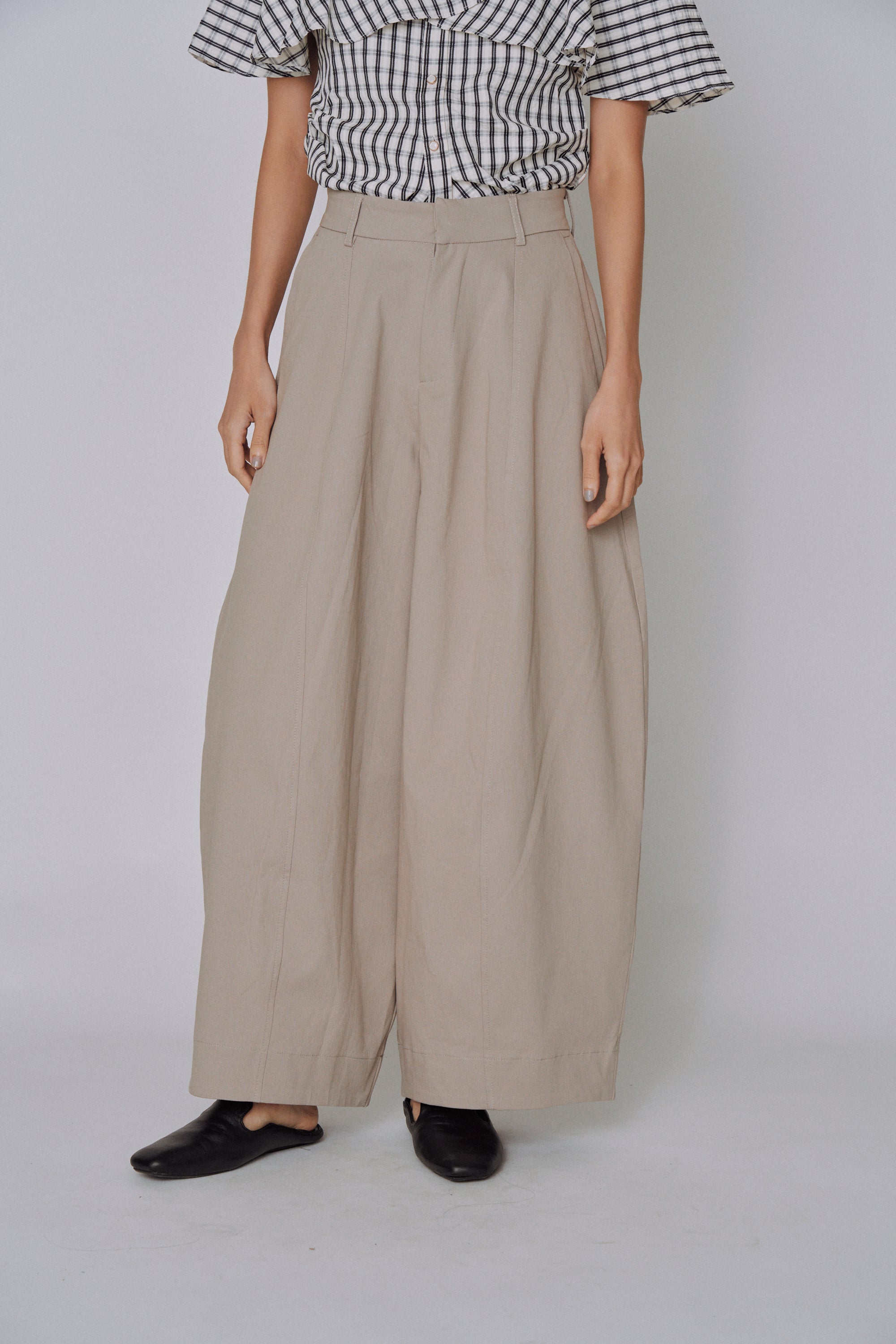 Volume Tailored Wide Pants