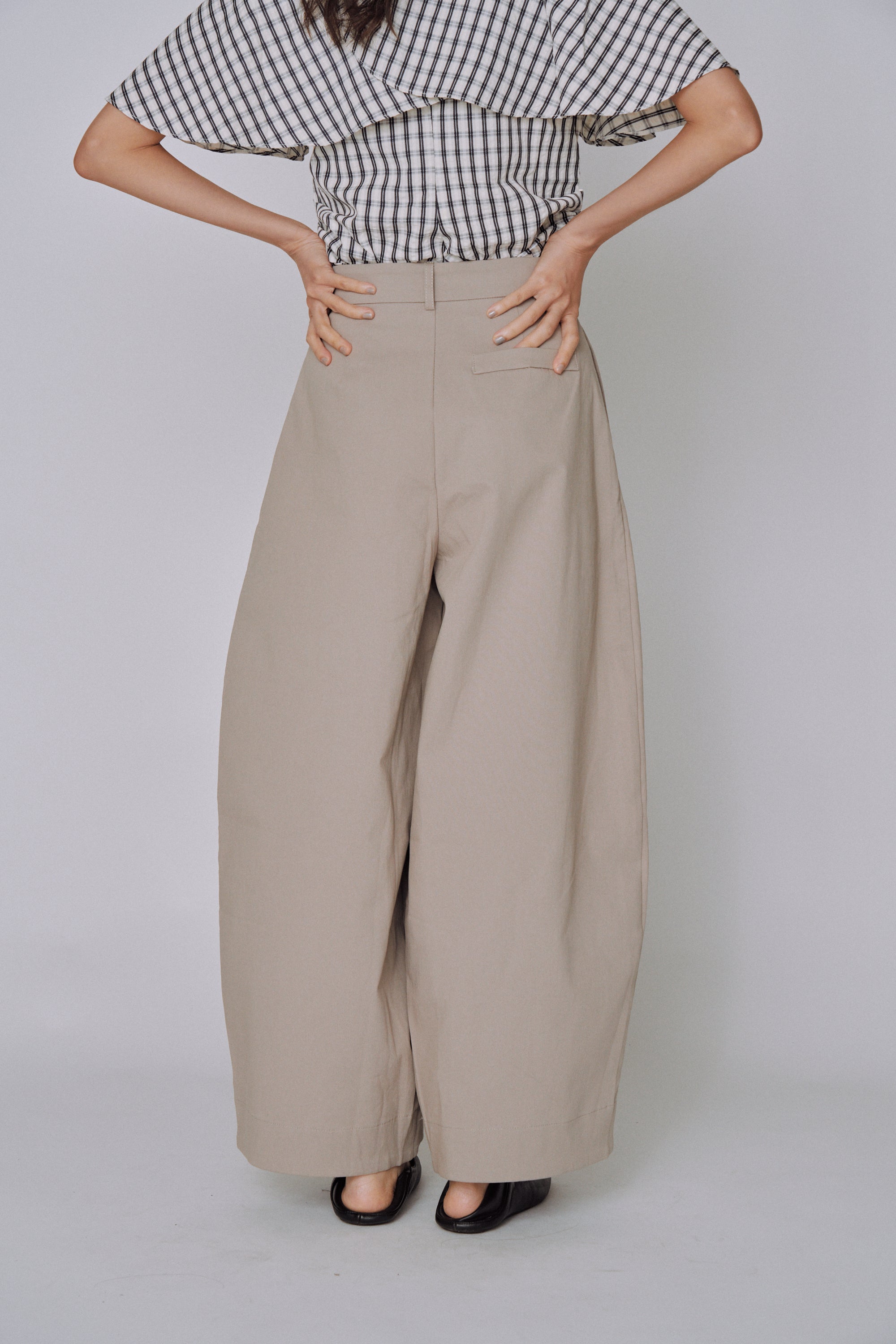 Volume Tailored Wide Pants