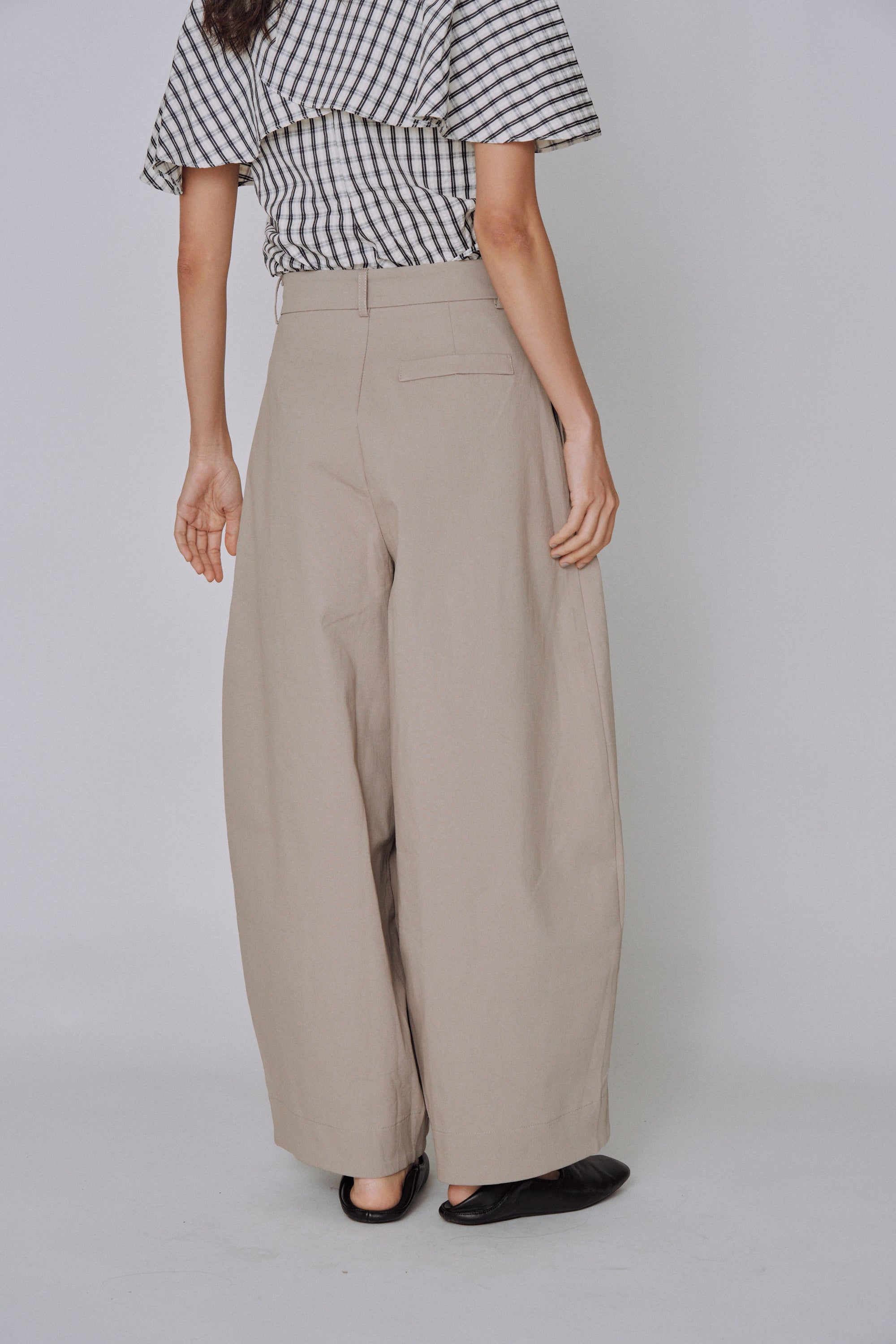 Volume Tailored Wide Pants