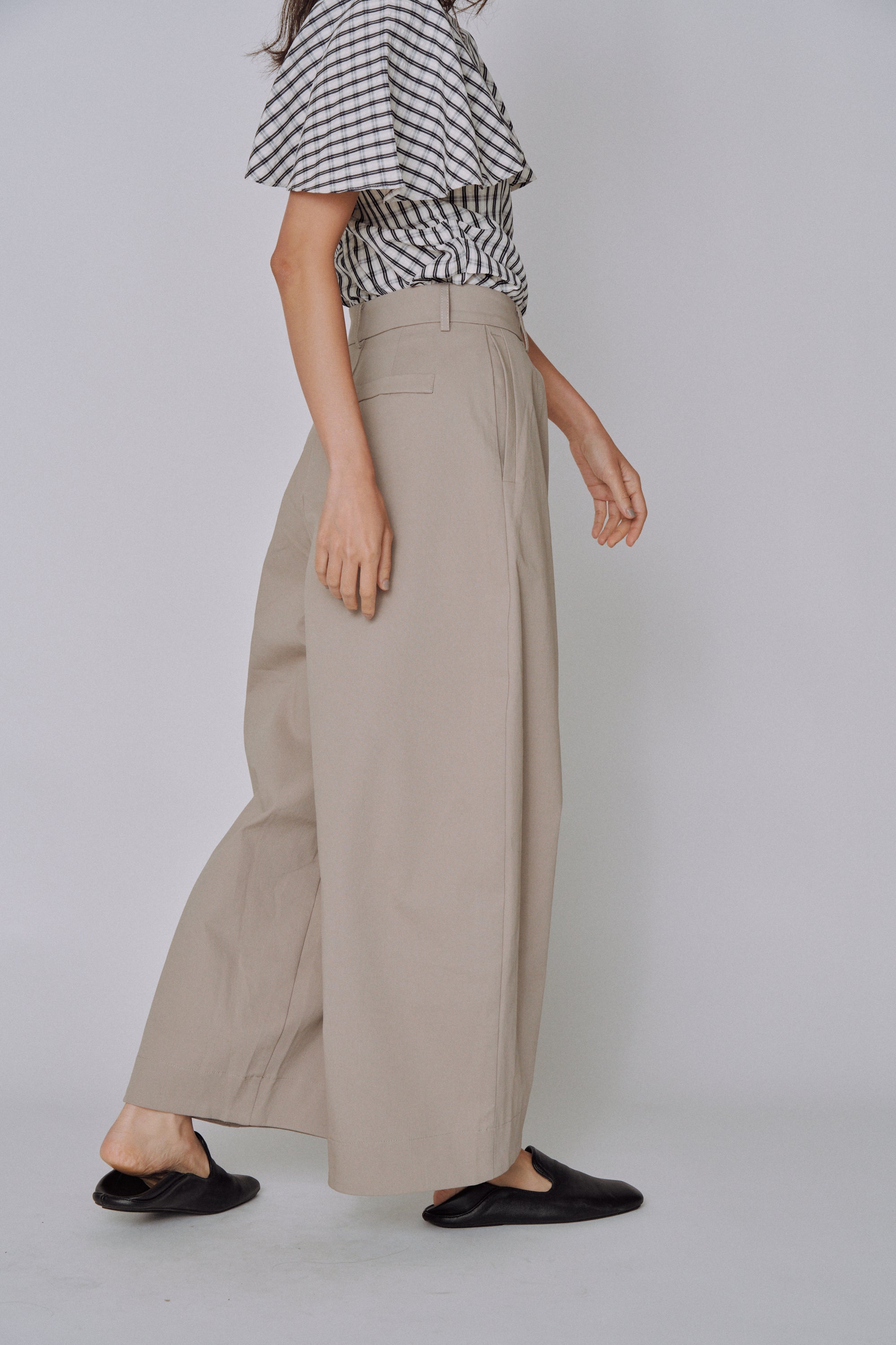 Volume Tailored Wide Pants