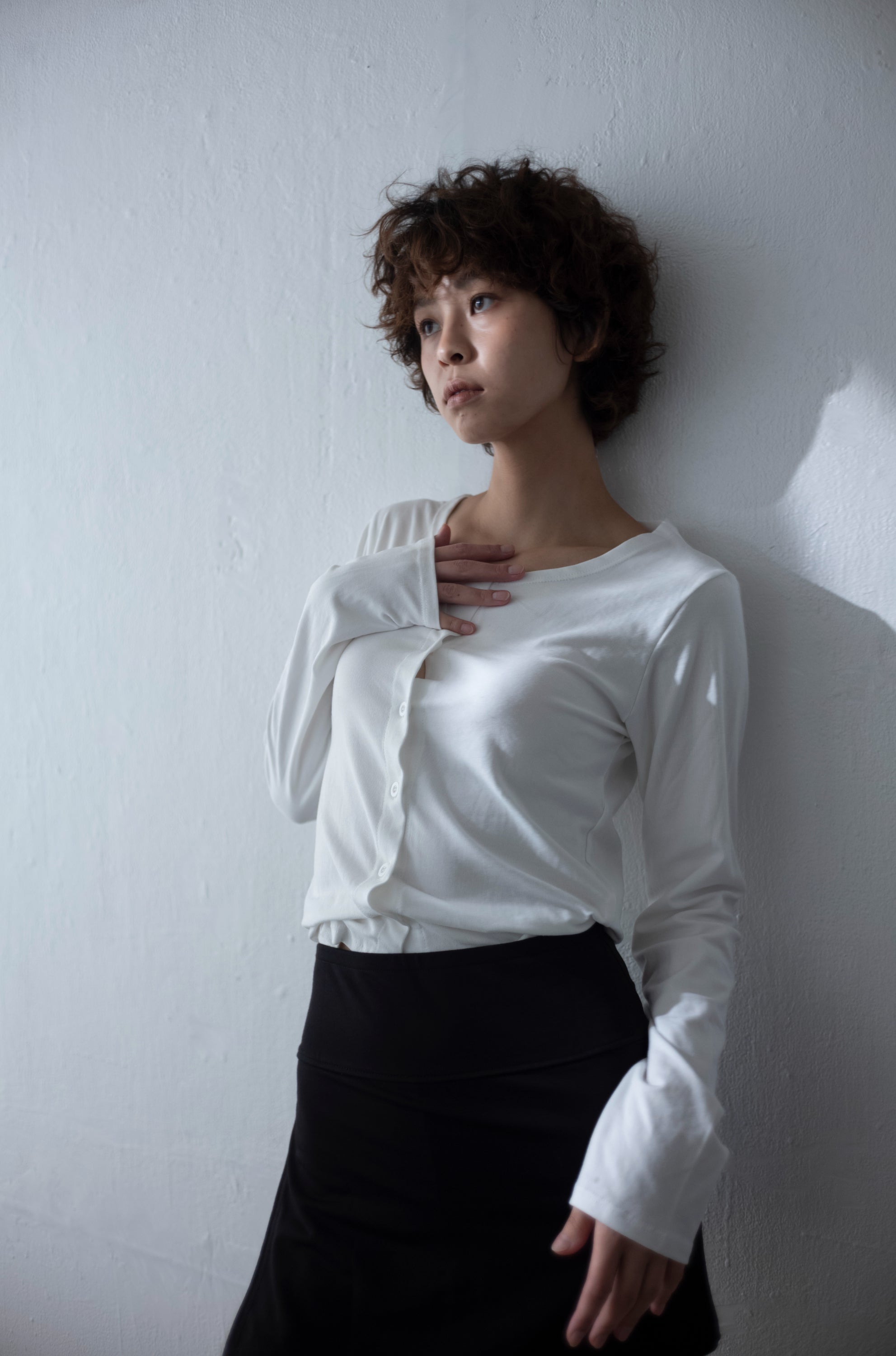 Cropped cardigan
