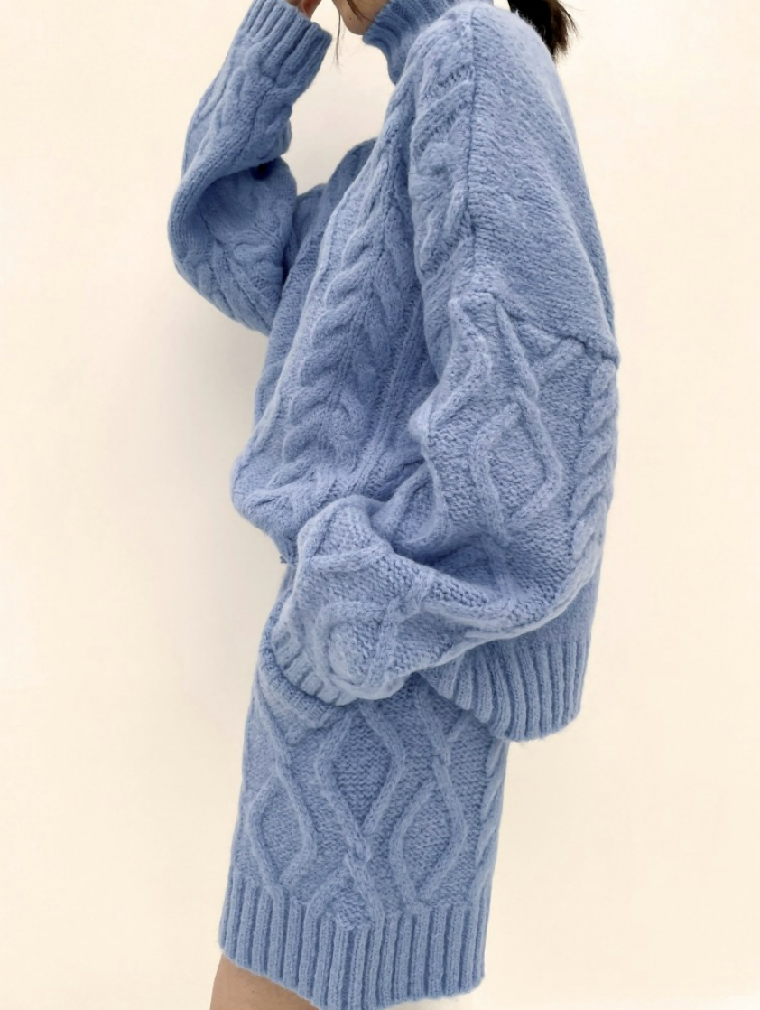 Cable knit setup