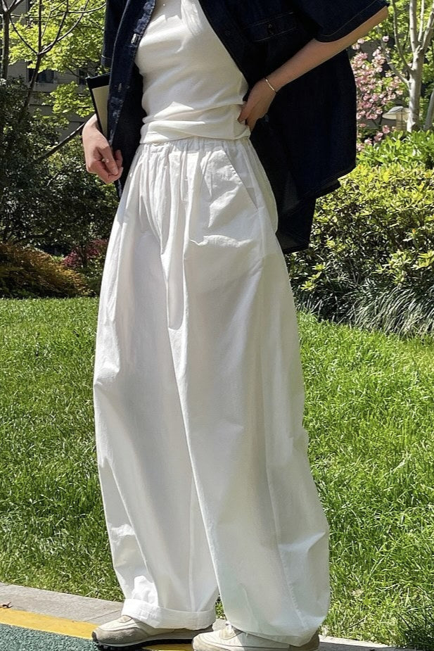 wide leg trousers