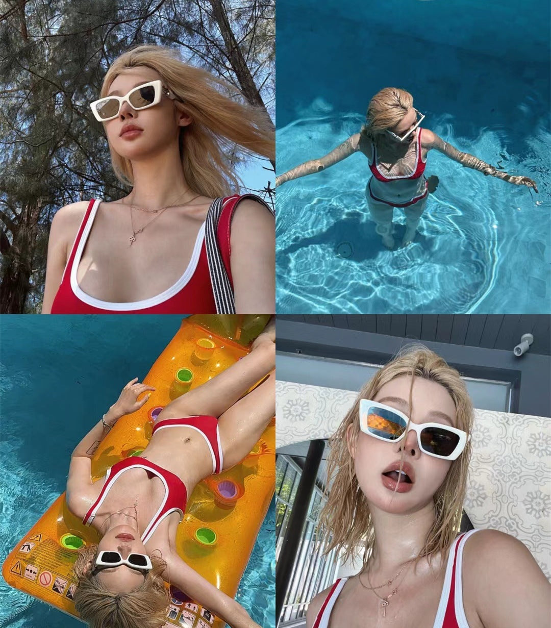 Retro Sporty Bikini Set