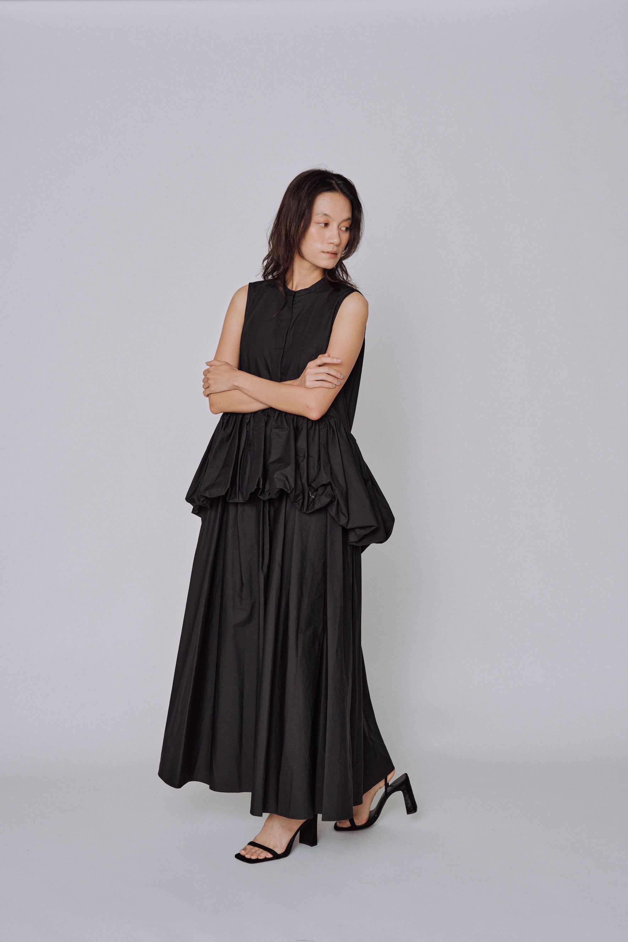 Ripple Tiered Dress