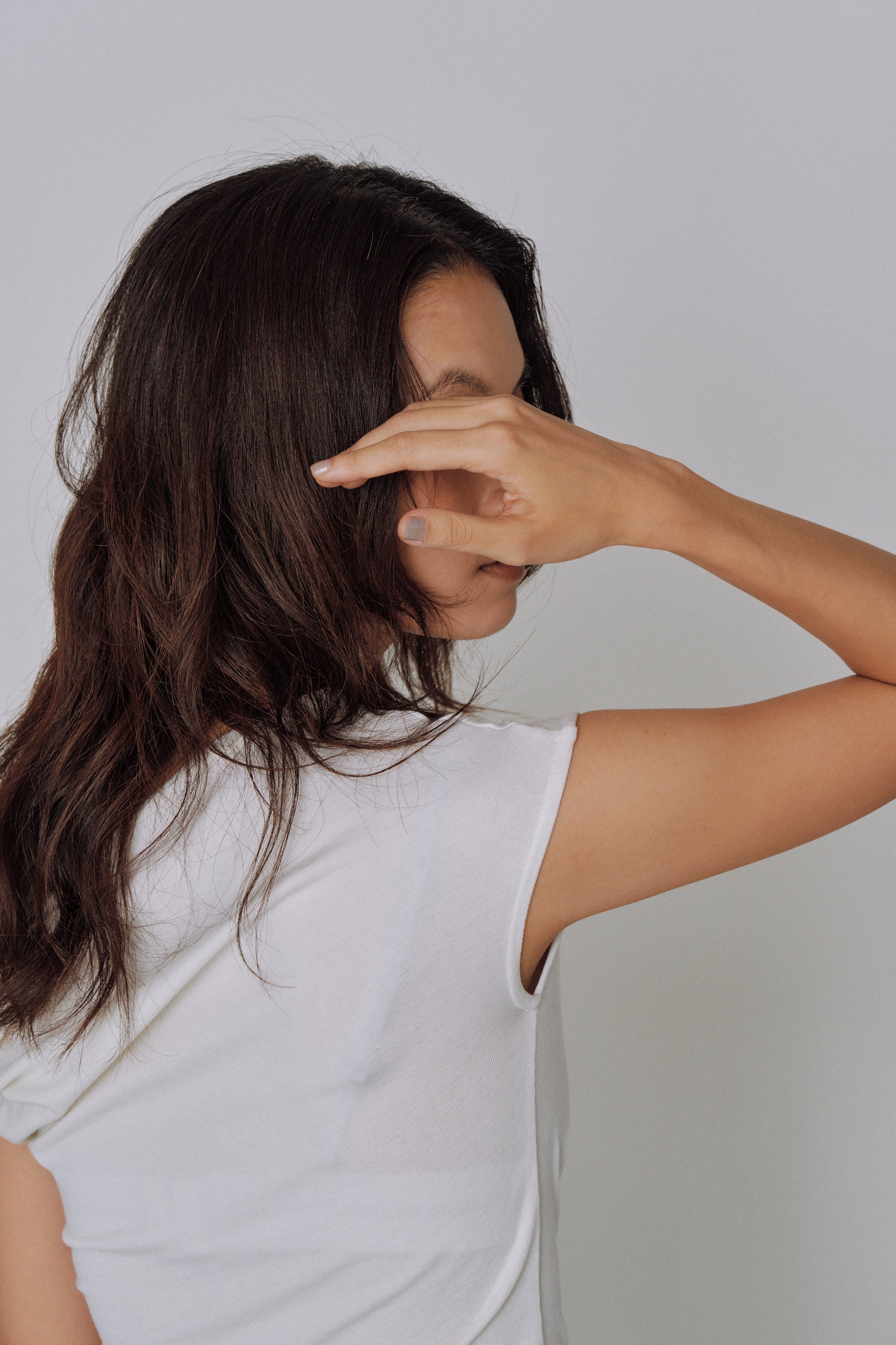 Asymmetry Drape Top