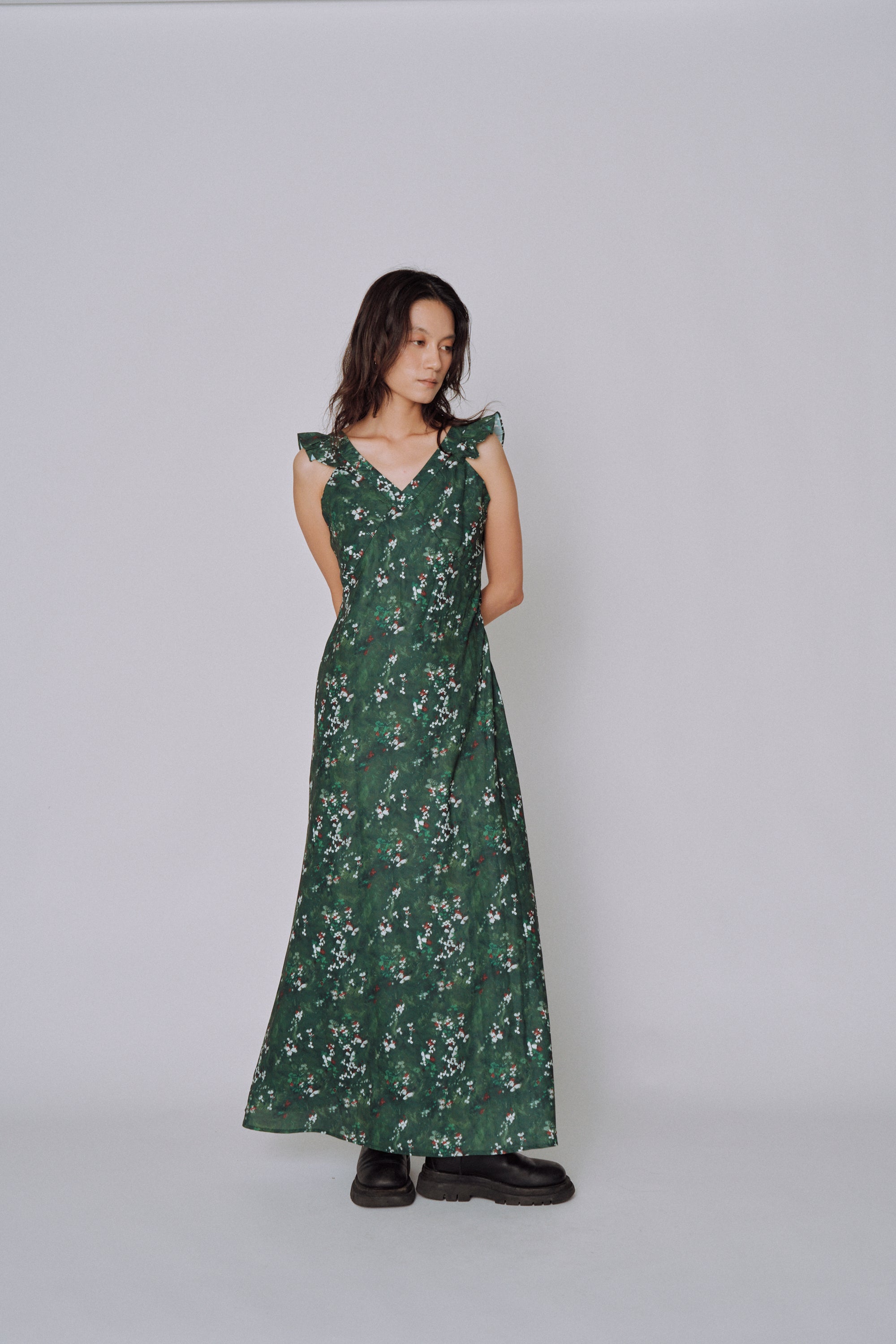 Botanical Flow Dress