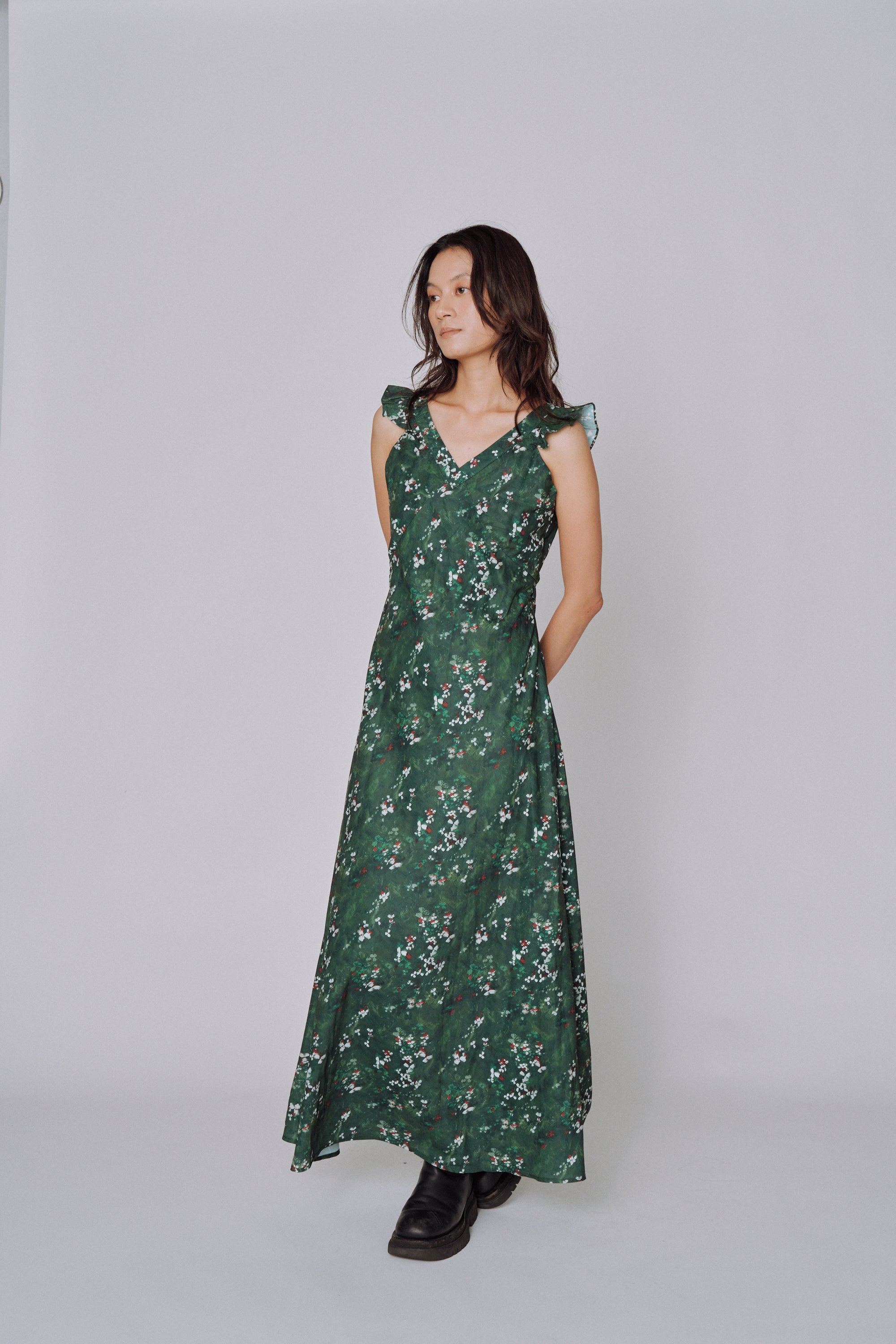 Botanical Flow Dress