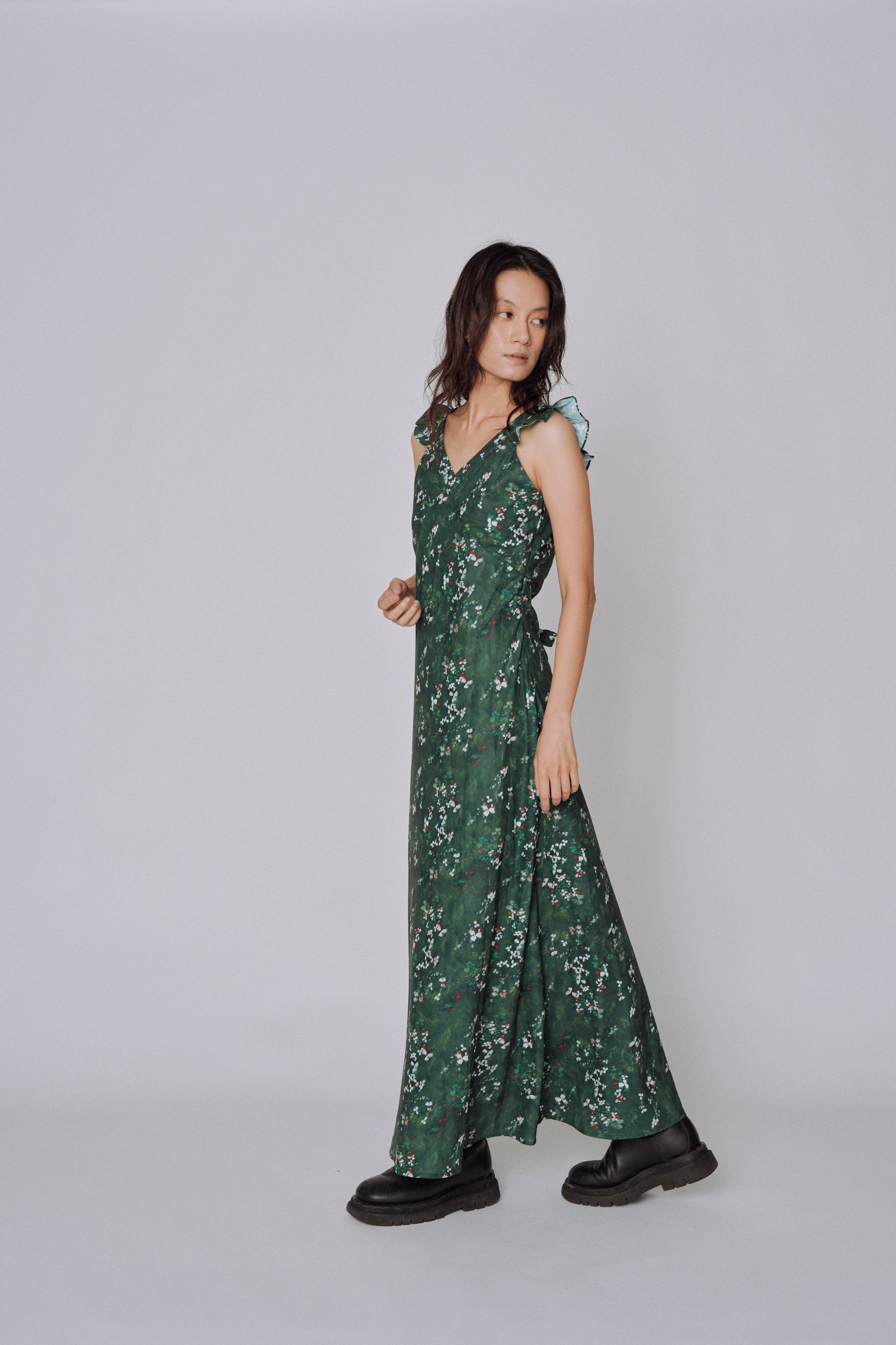 Botanical Flow Dress
