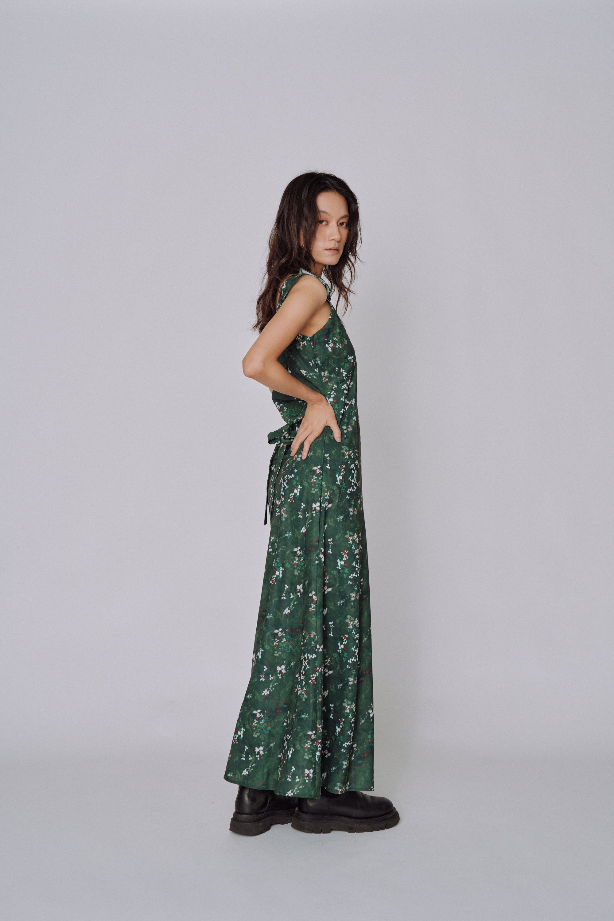 Botanical Flow Dress