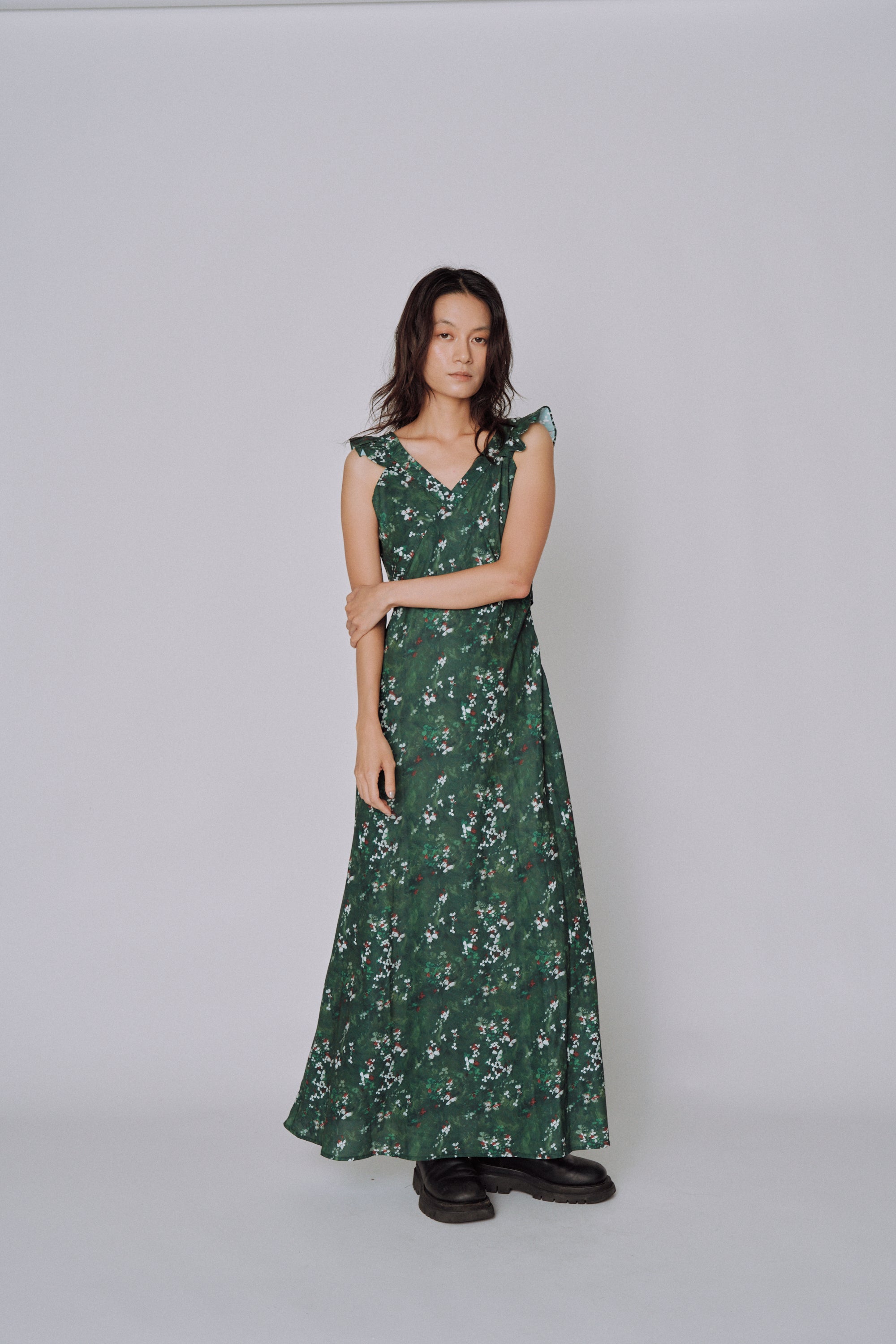 Botanical Flow Dress