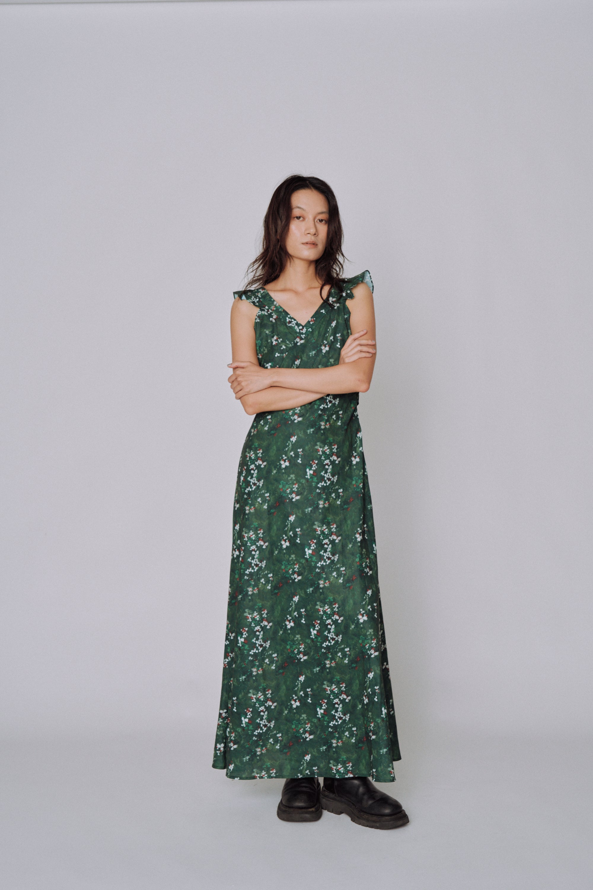 Botanical Flow Dress