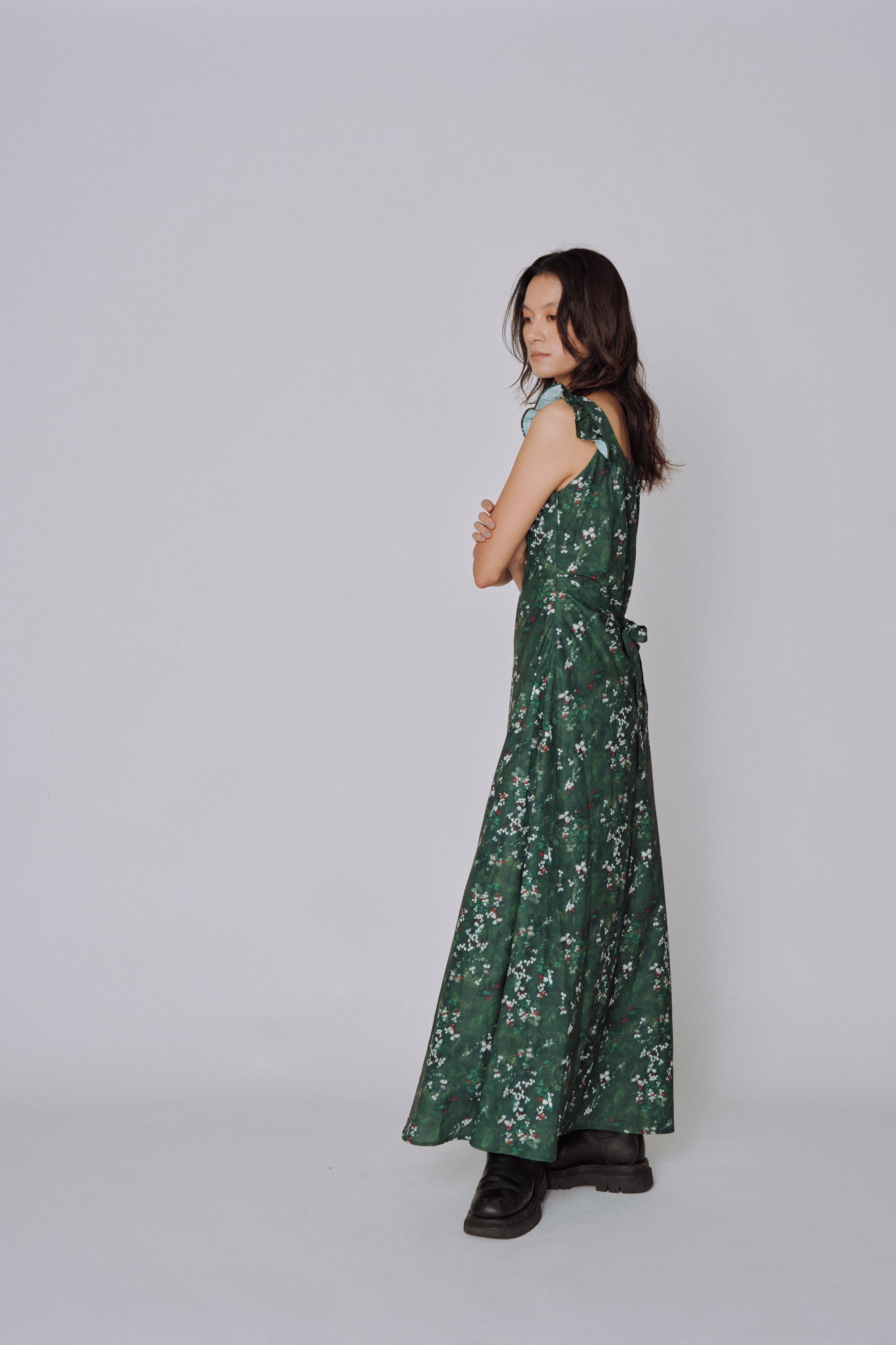 Botanical Flow Dress