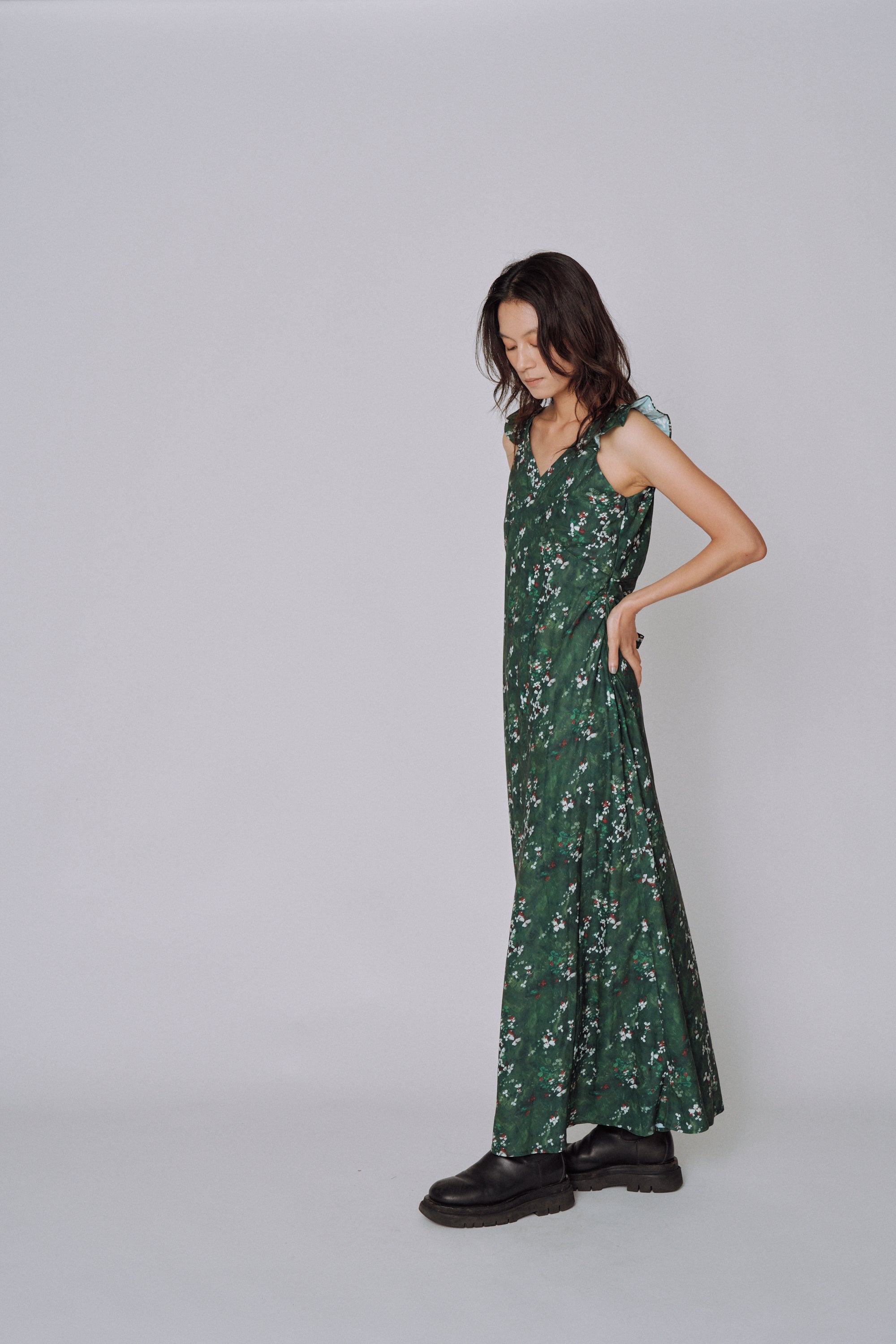 Botanical Flow Dress