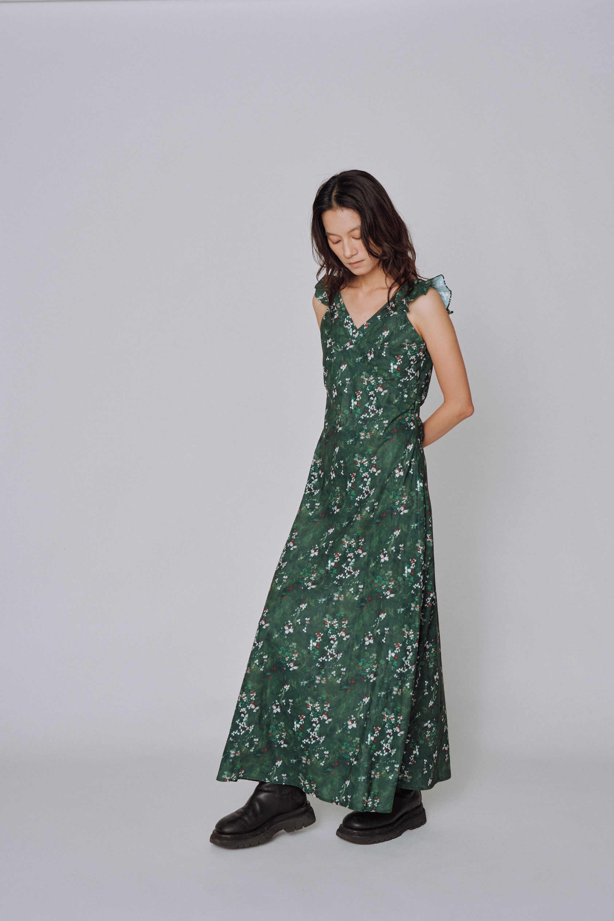 Botanical Flow Dress