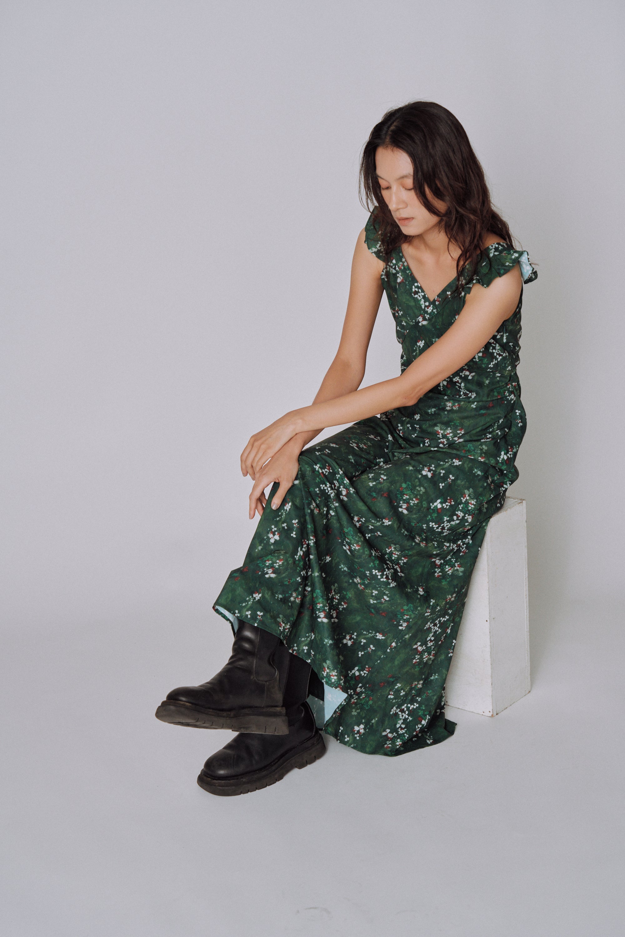 Botanical Flow Dress