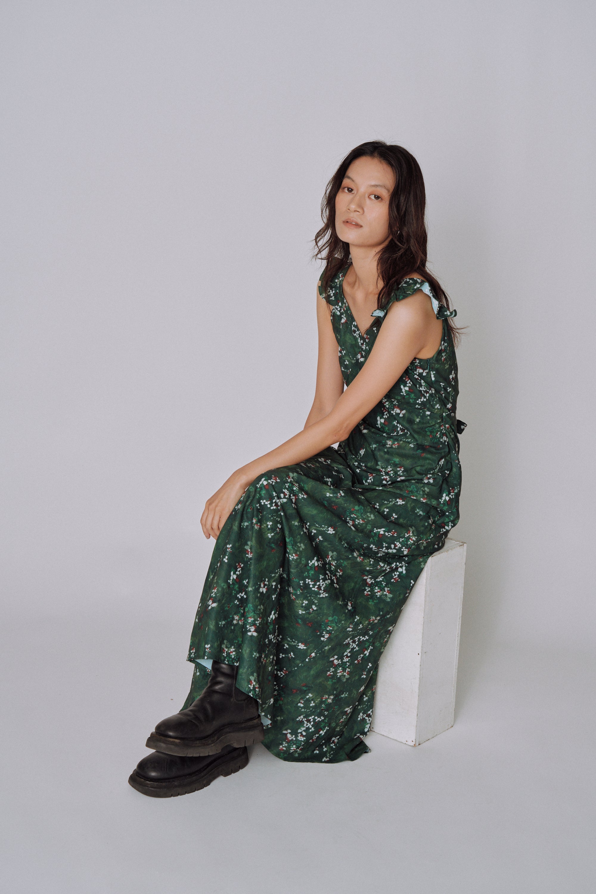 Botanical Flow Dress