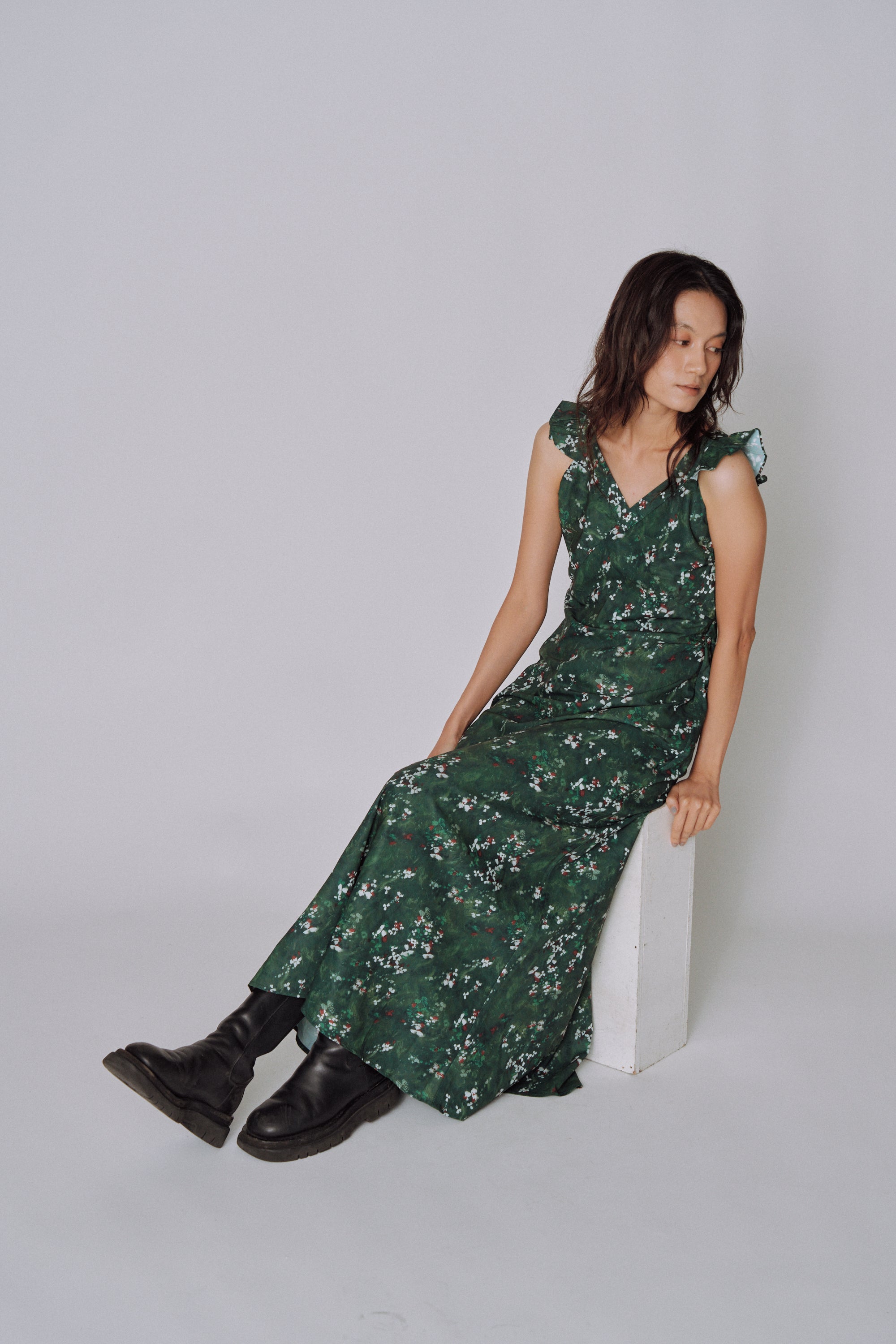 Botanical Flow Dress