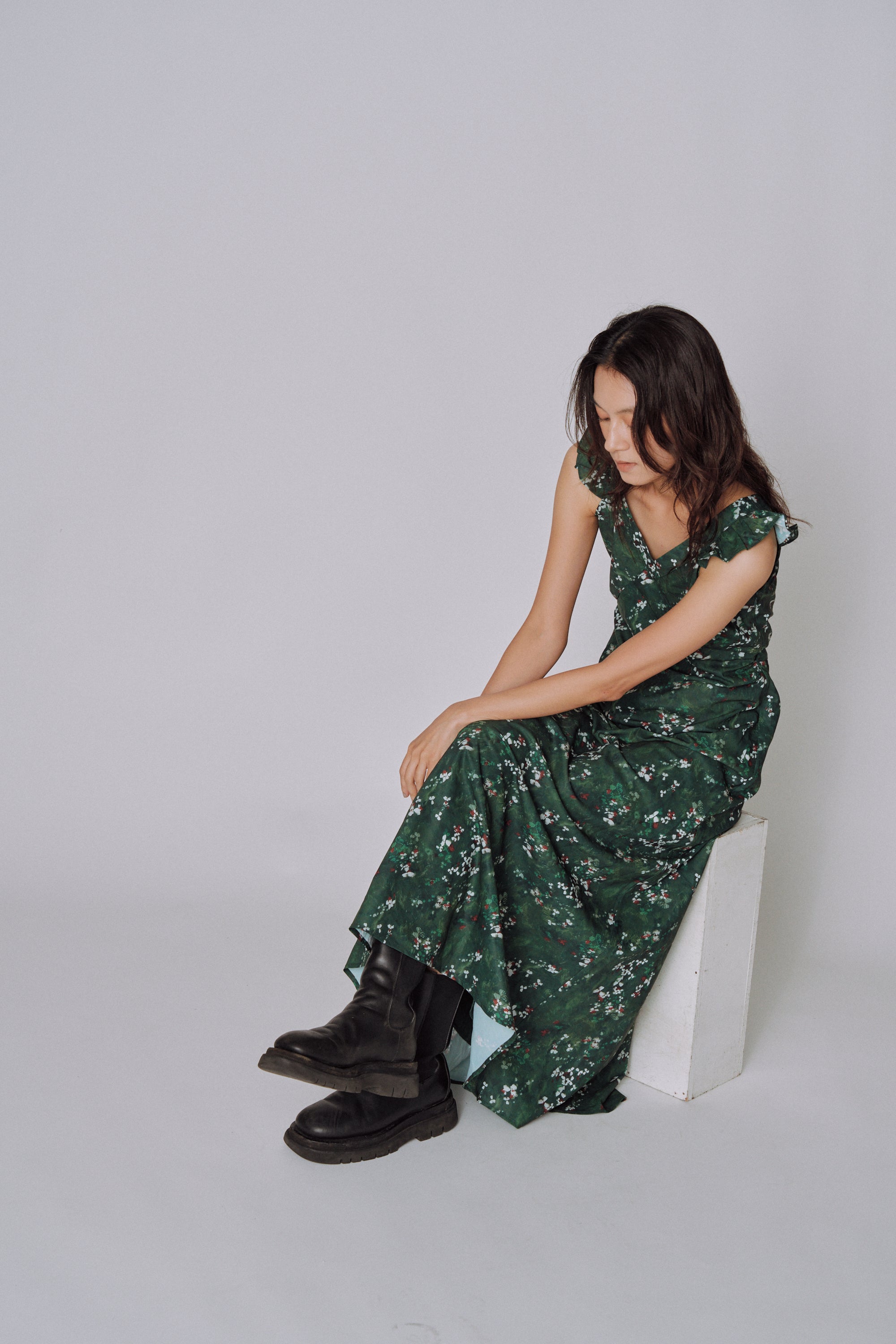 Botanical Flow Dress